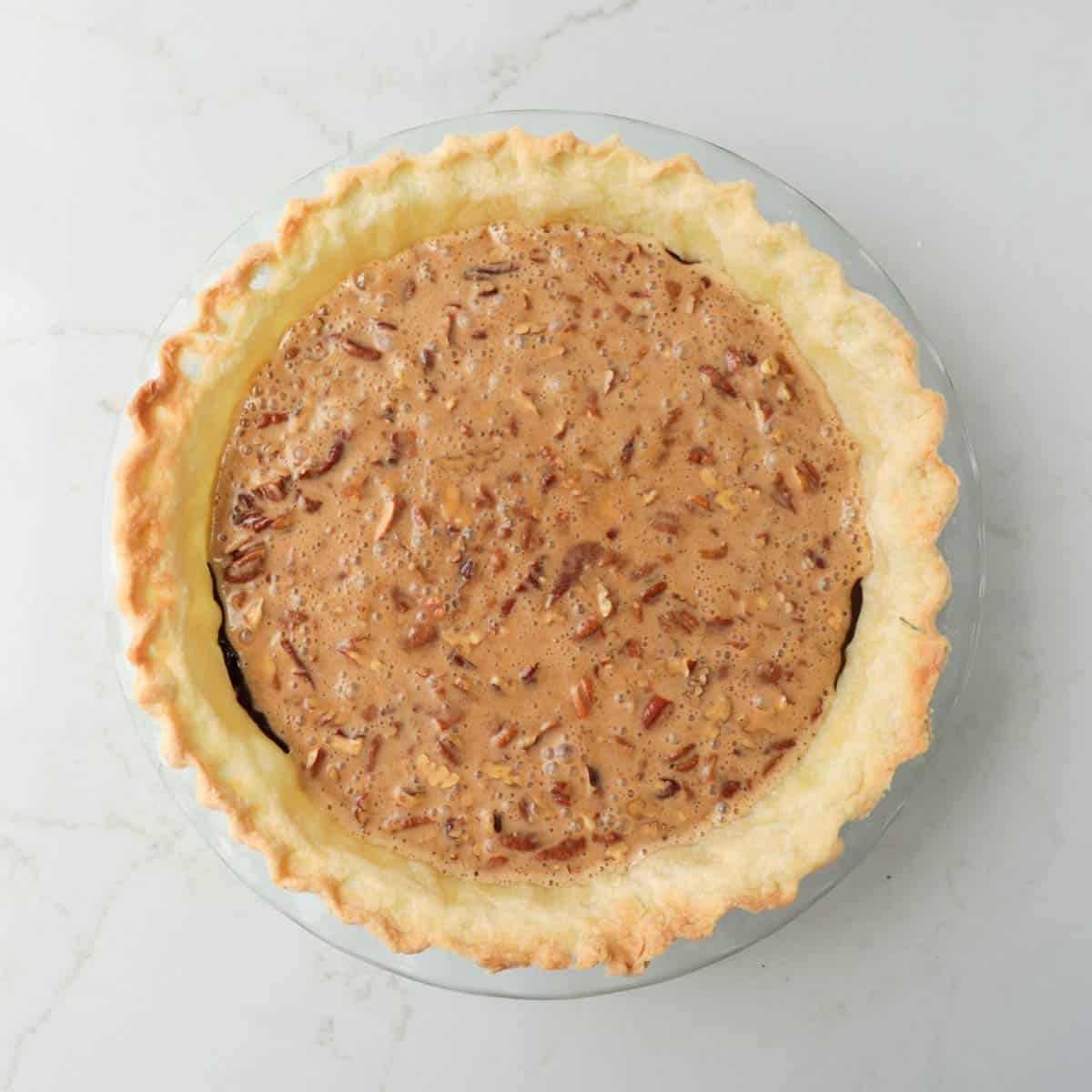 Fudgy Brownie Pecan Pie