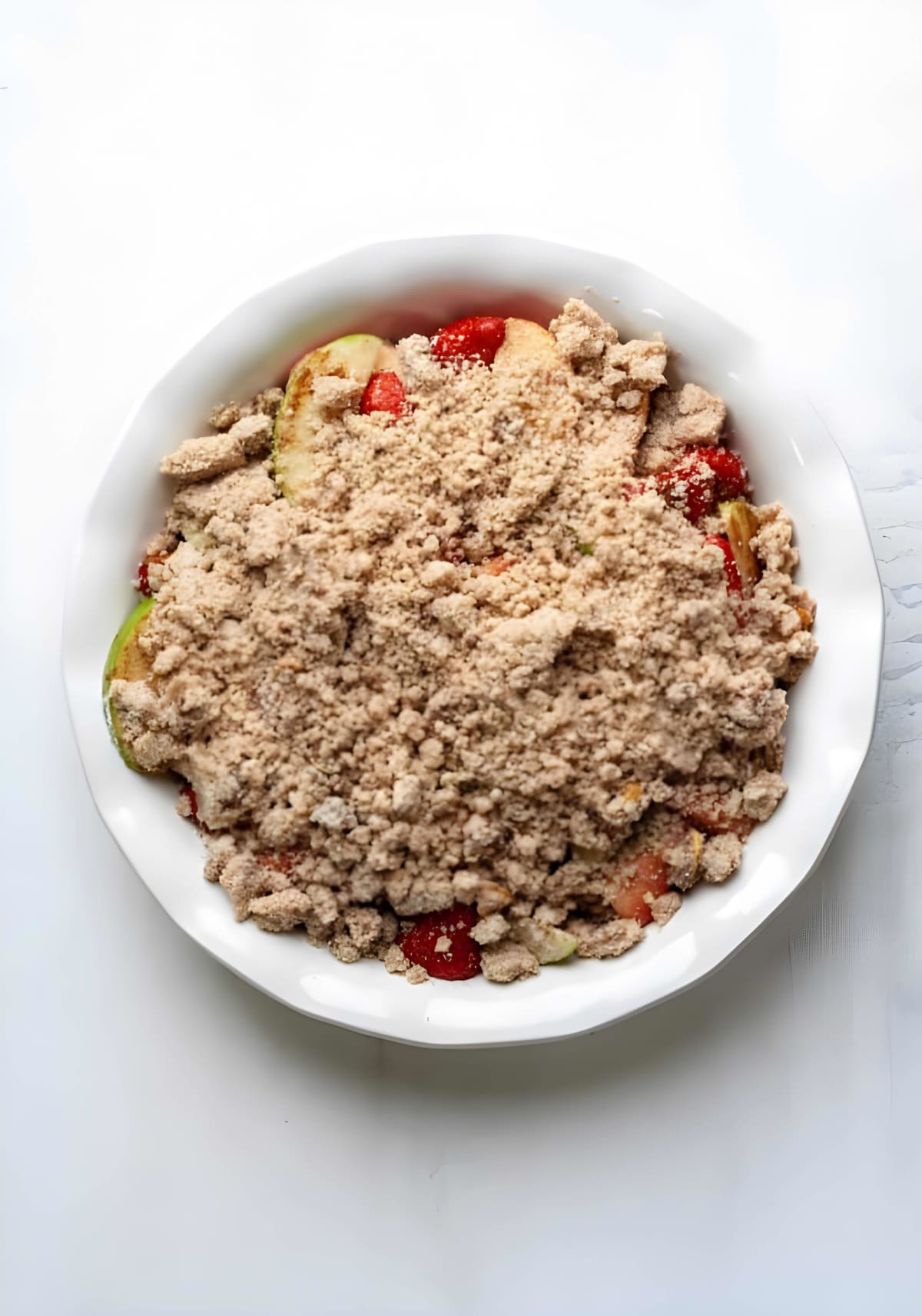 Apple Strawberry Crumble (Gluten Free)