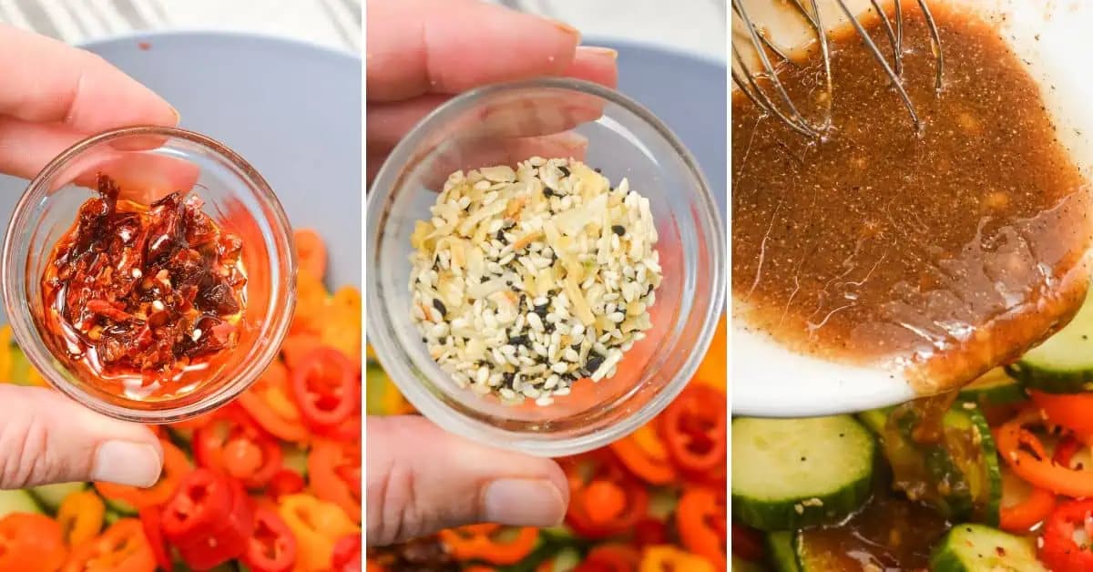 Cucumber Pepper Salad