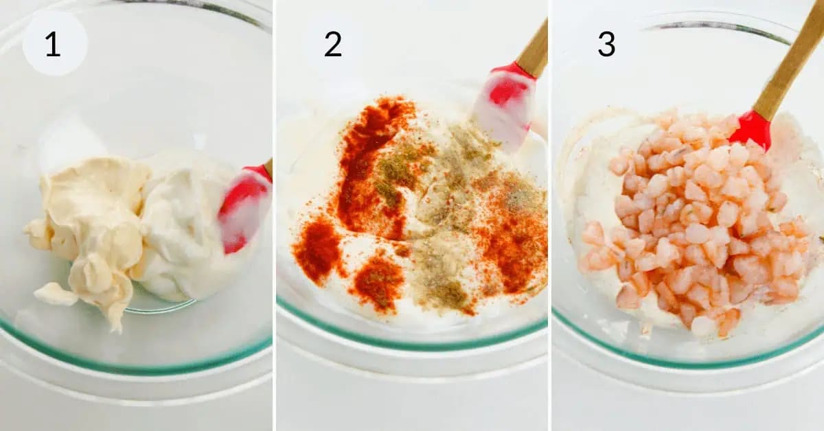 Taco Shrimp Salad Sandwich