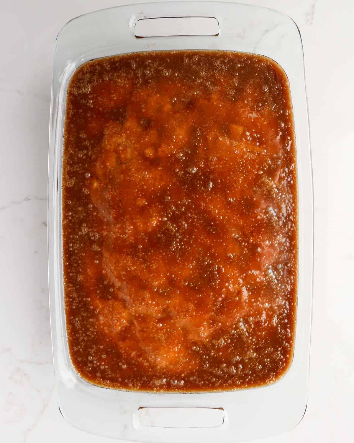 Sticky Caramel Apple Spice Cake