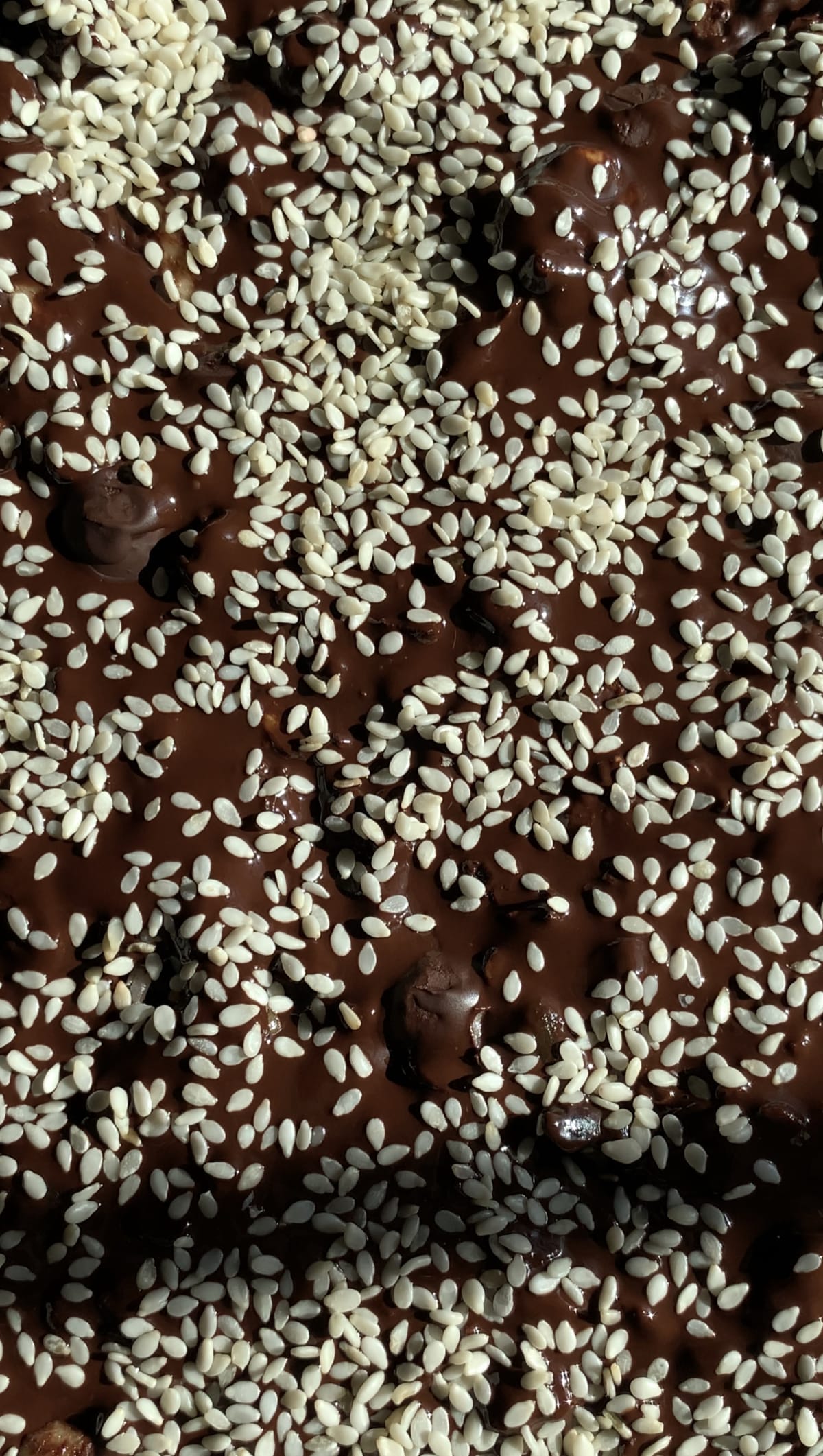 Sesame Granola Banana Bark