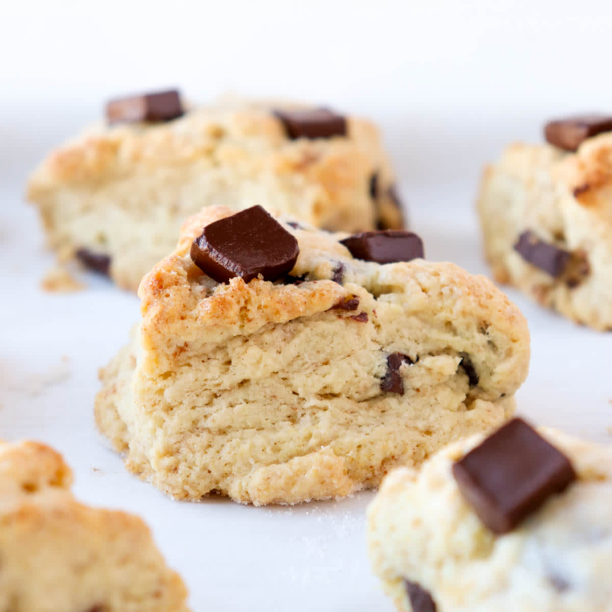Brown Butter Chocolate Chunk Scones