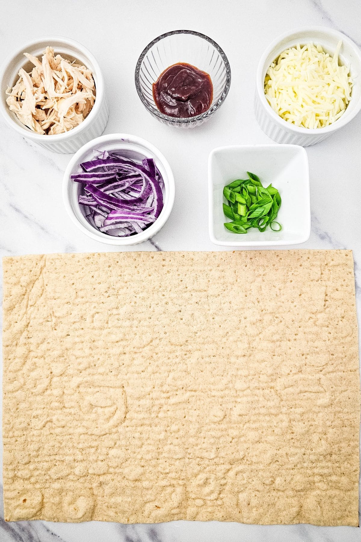 Barbecue Chicken Flatbread