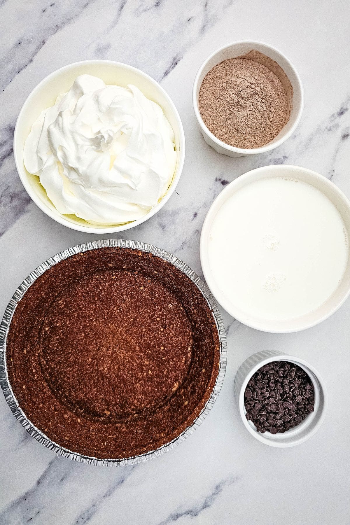 Chocolate Pudding Cream Pie
