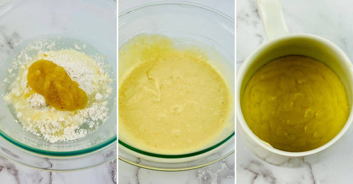 3 Ingredient Mug Cake