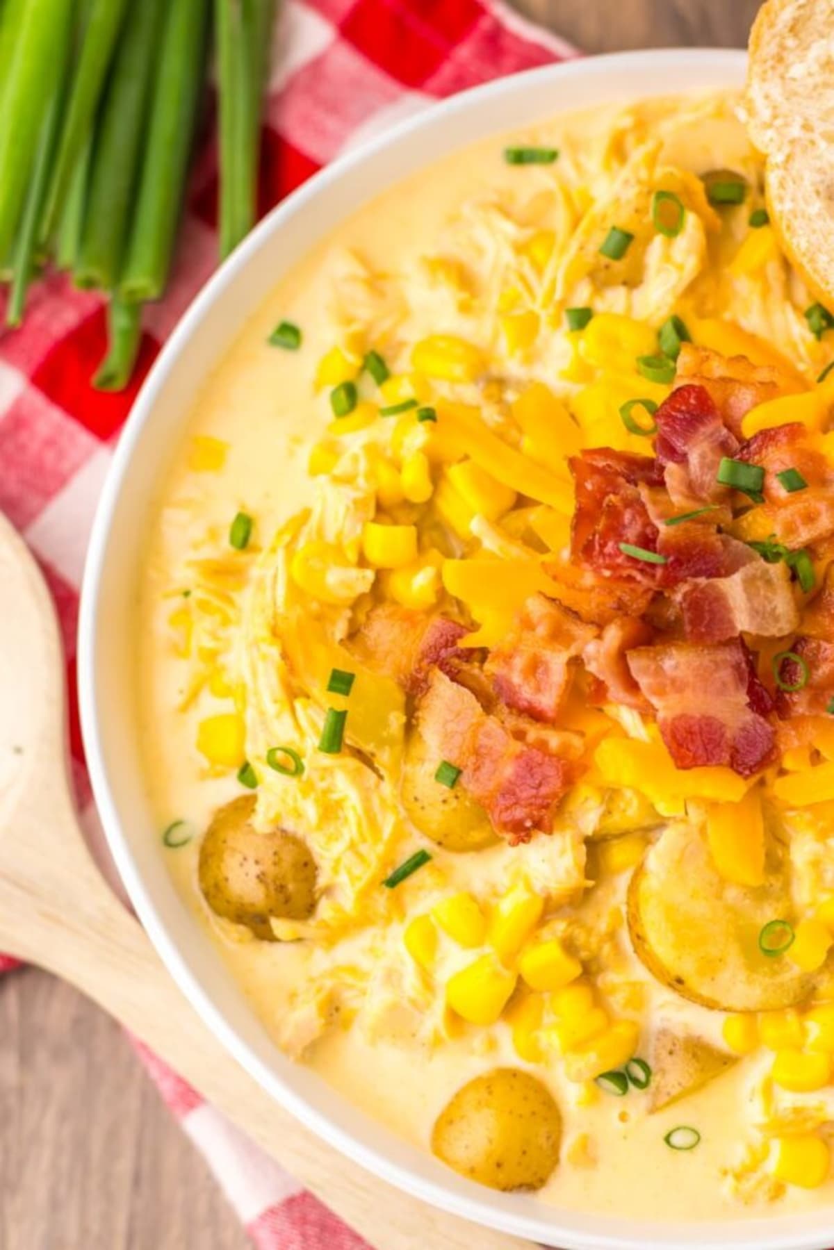 Slow Cooker Chicken Corn Chowder