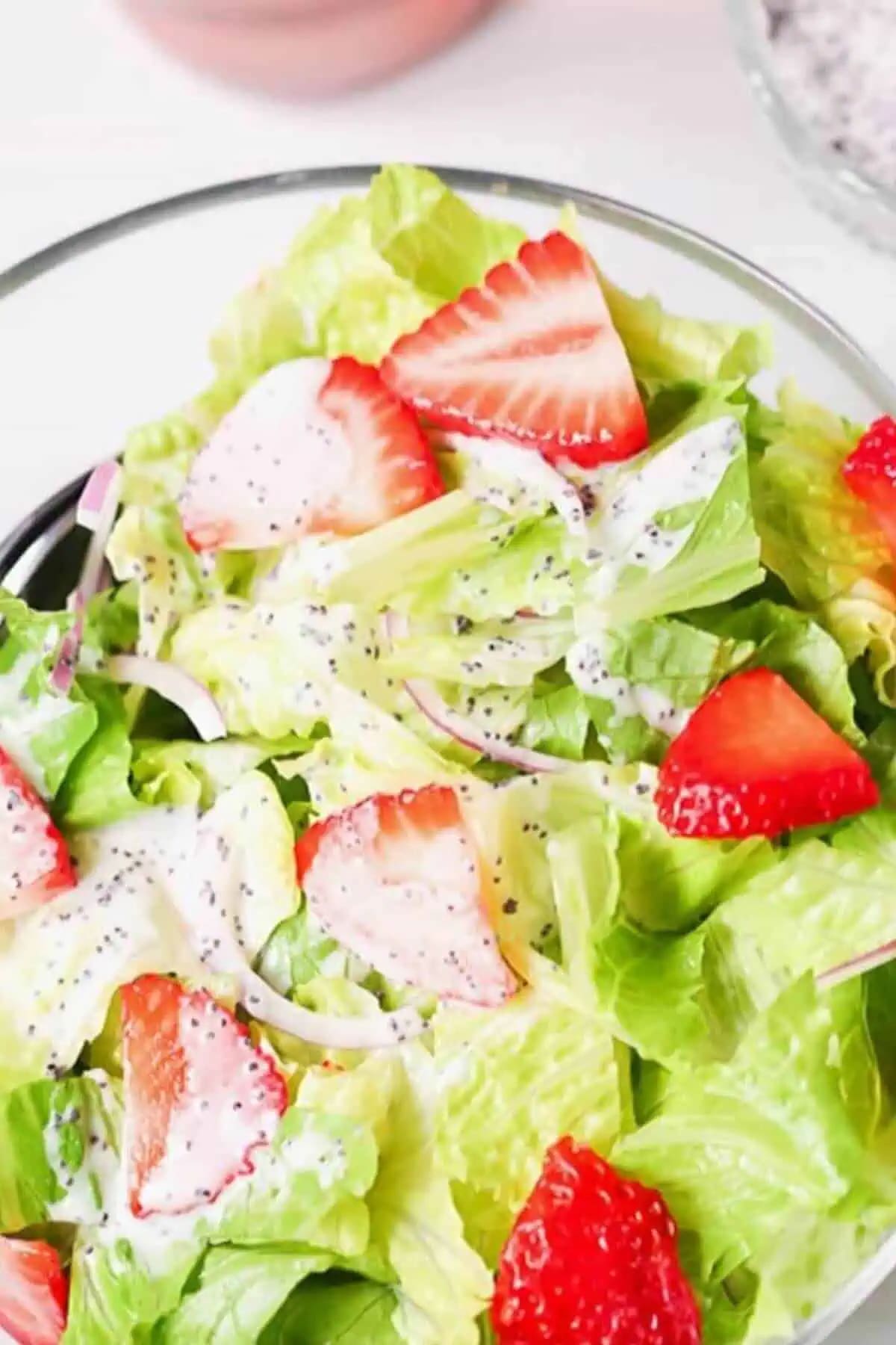 Strawberry Poppyseed Salad