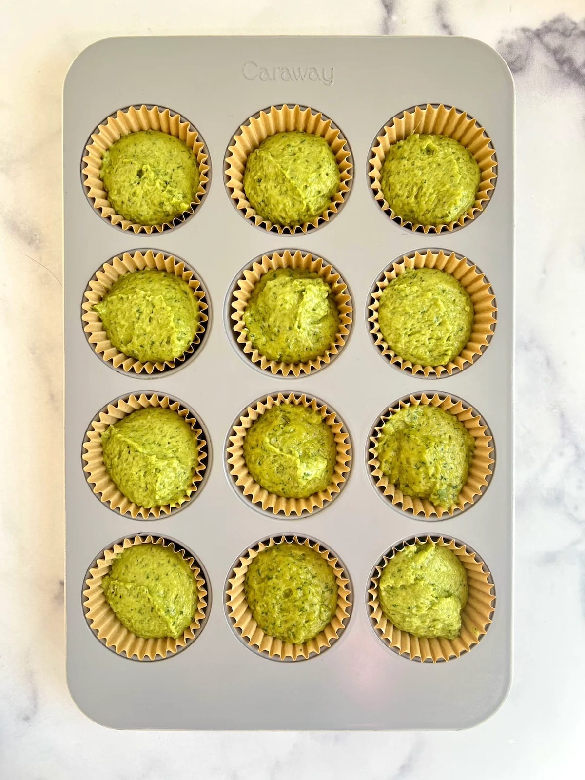 Spinach Cake Muffins