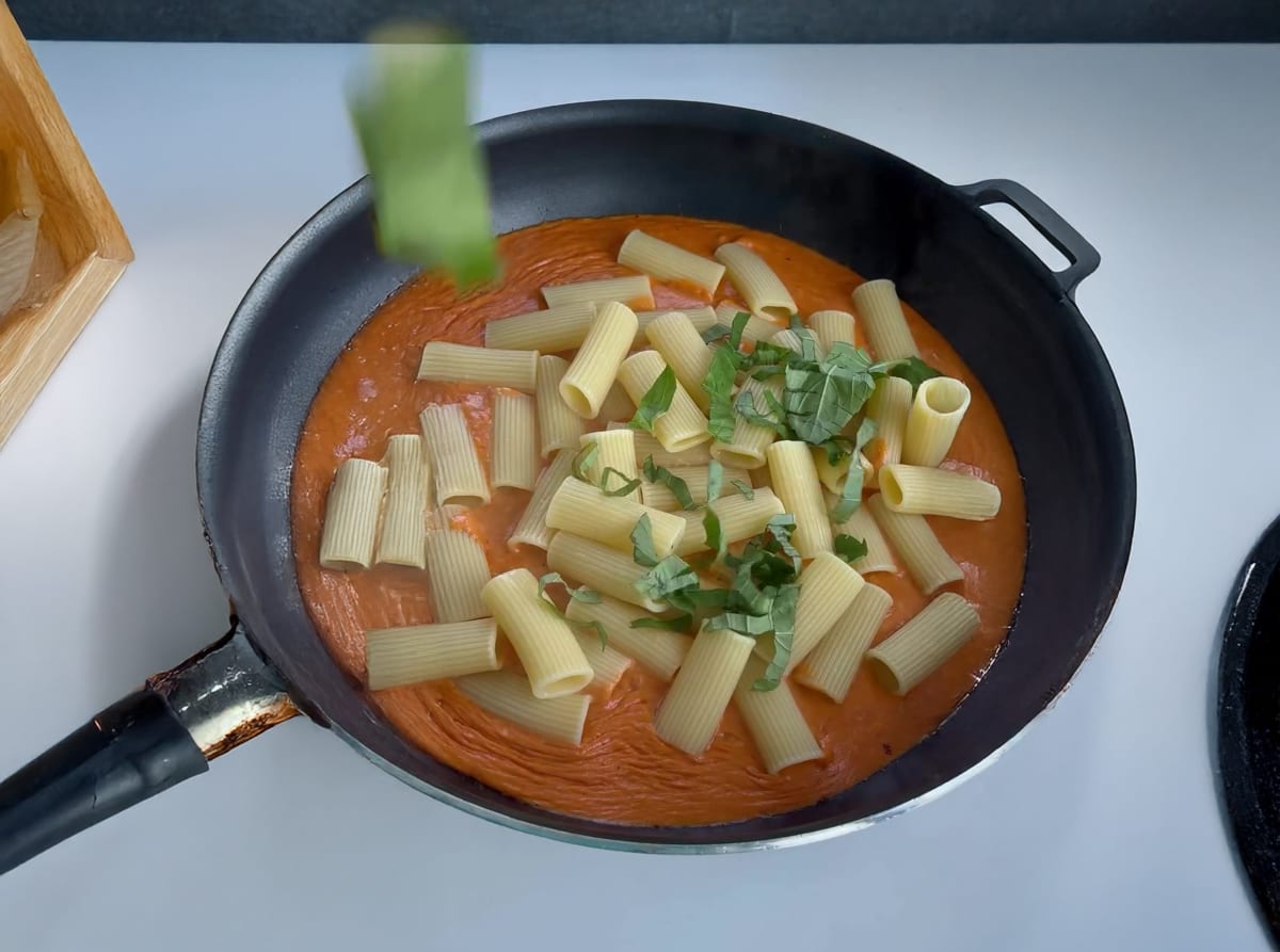 Creamy Tomato Parmesan Pasta