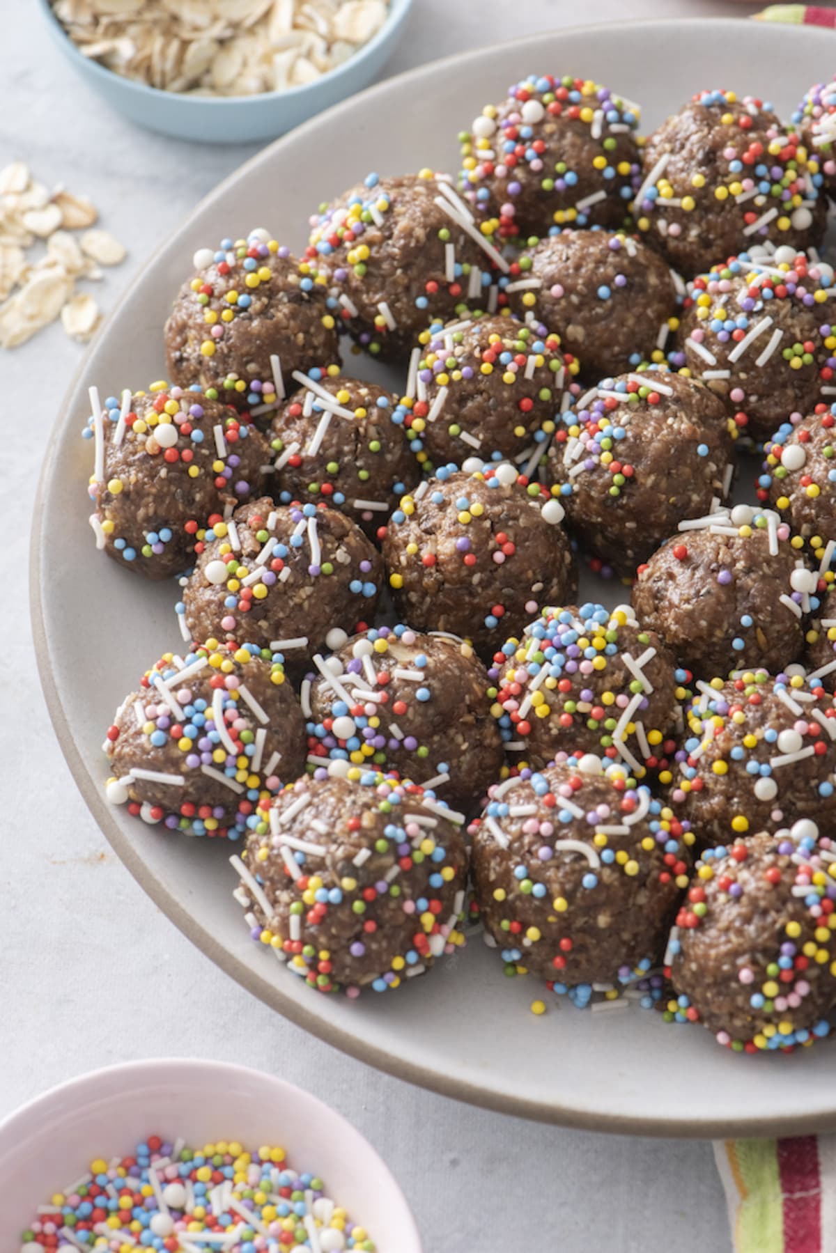 No Bake Cookie Dough Balls
