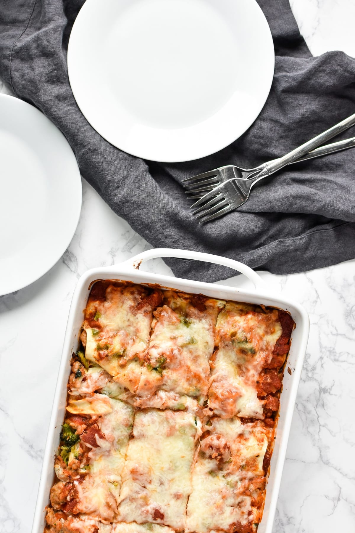 Leftover Vegetable Italian Chicken Lasagna Recipe