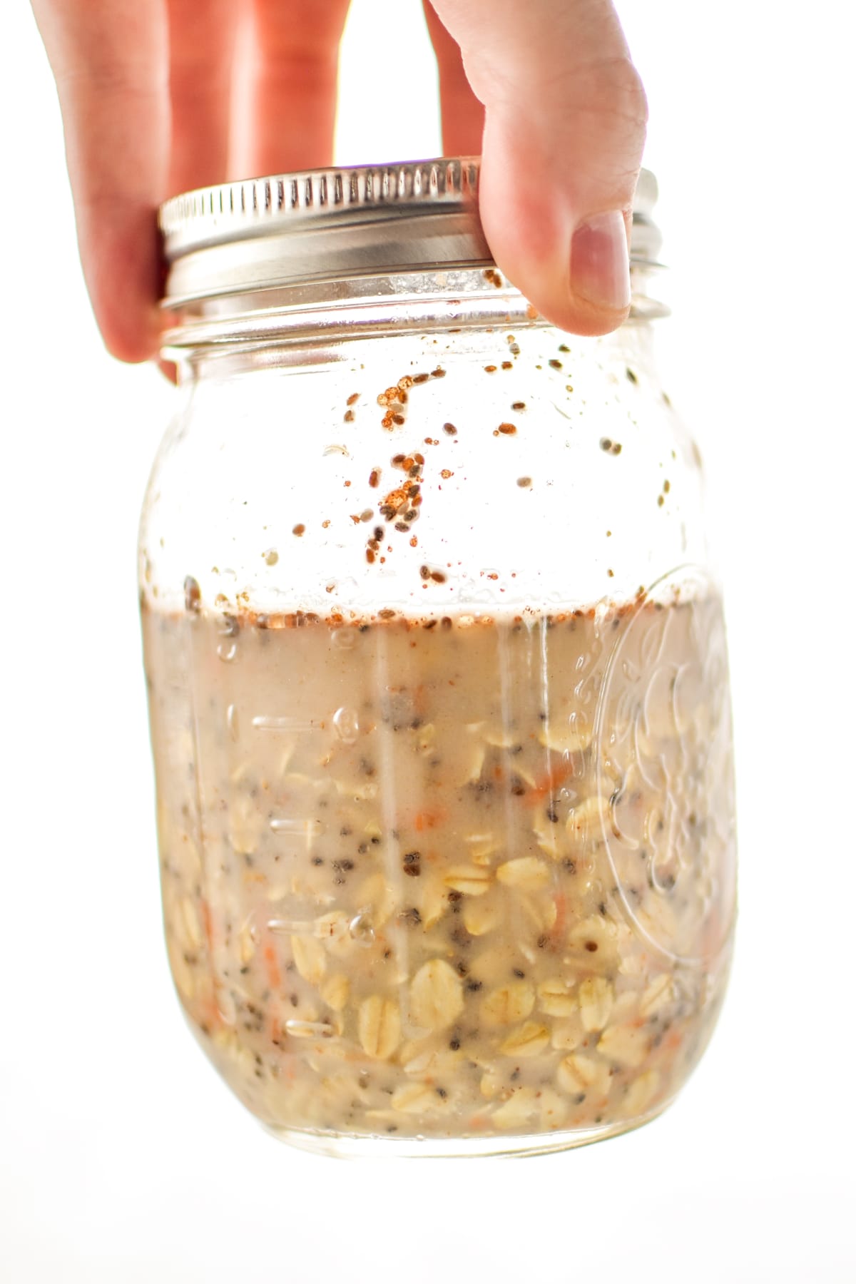 Carrot Cake Overnight Oats