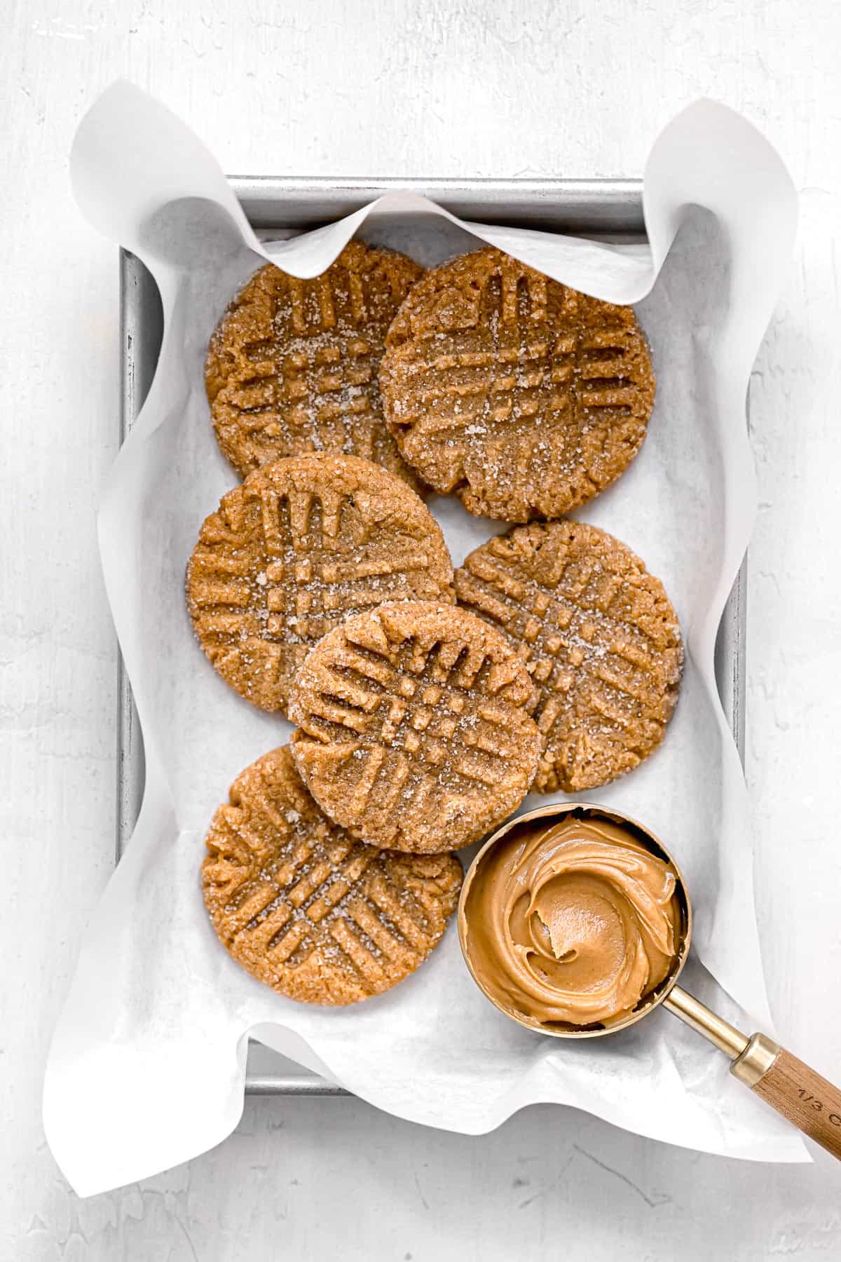Flourless Peanut Butter Cookies