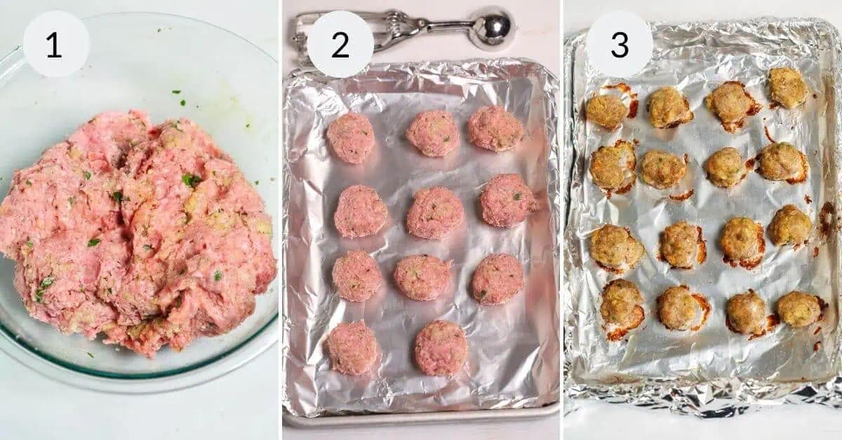 Oven Baked Meatballs
