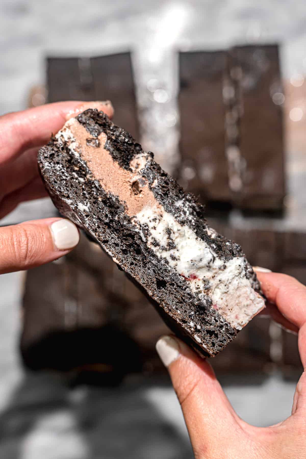 Gluten Free Brownie Ice Cream Sandwiches