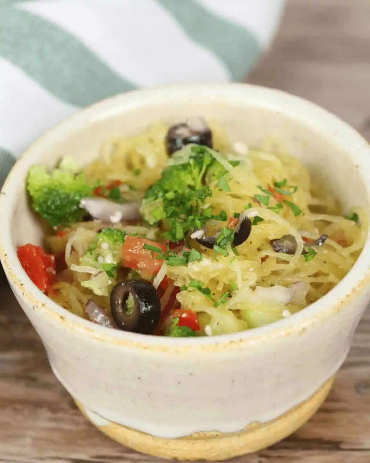 California Spaghetti Squash Salad