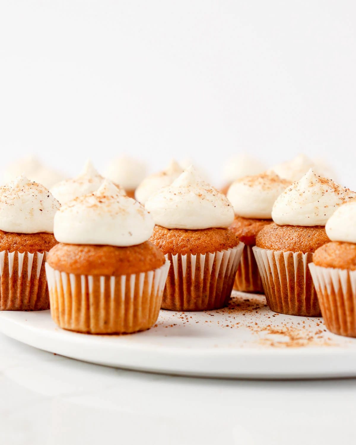 Mini Pumpkin Cupcakes