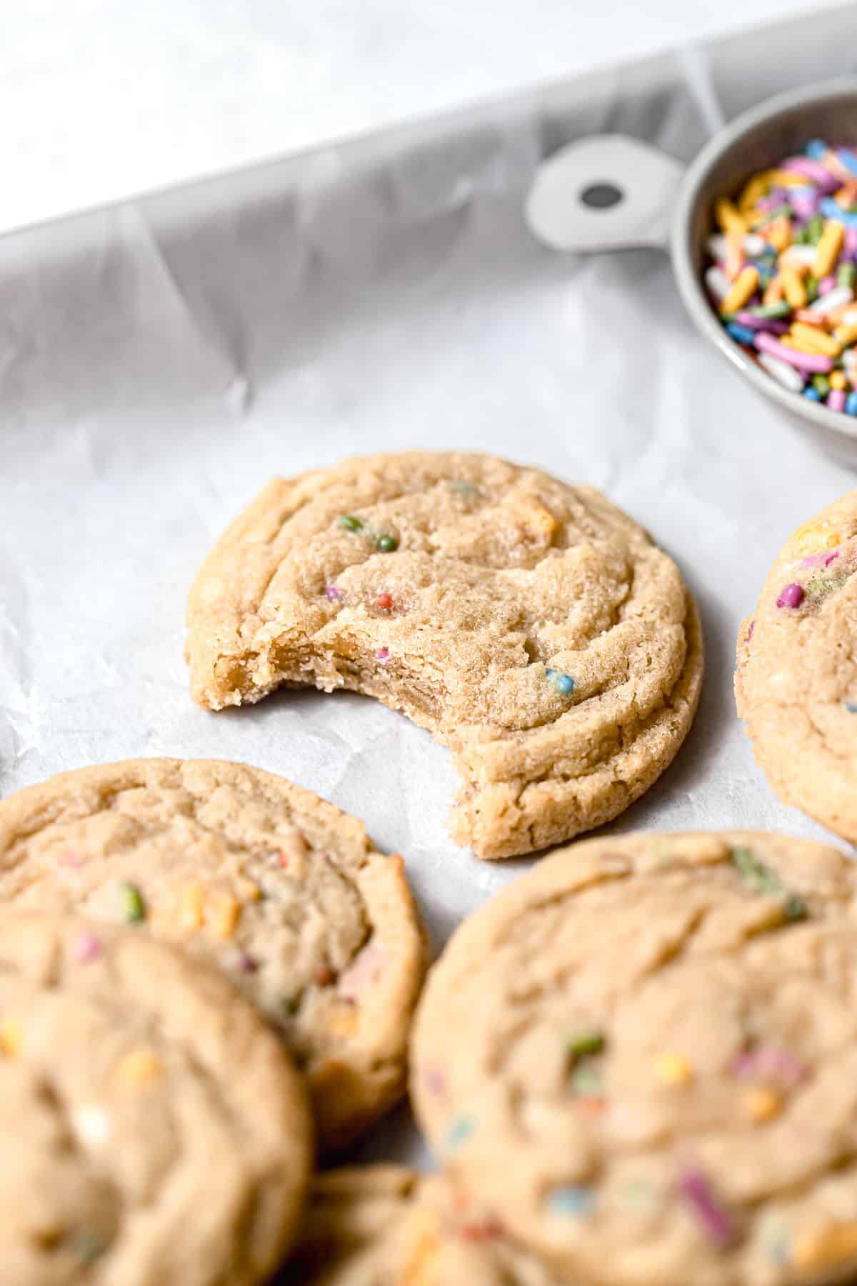Birthday Cake Sugar Cookies