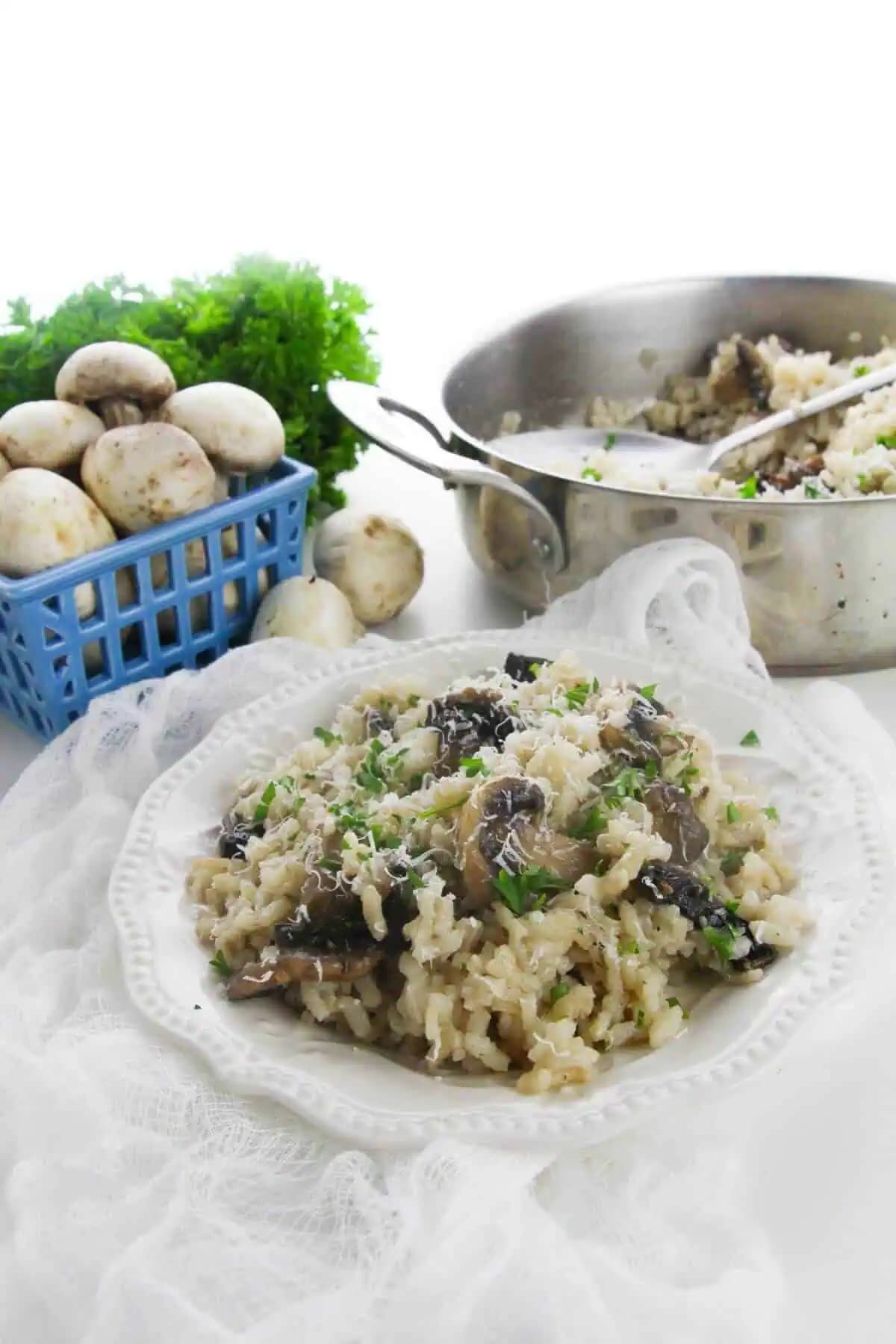 Creamy Mushroom Risotto