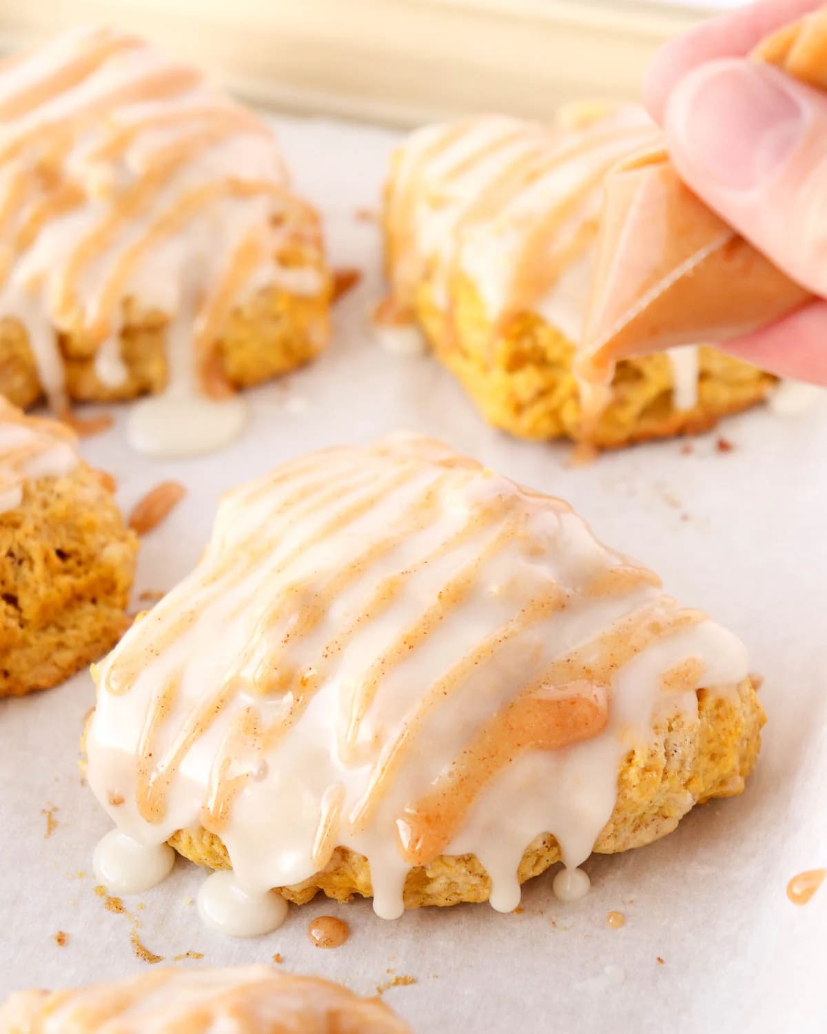 Pumpkin Spice Scones