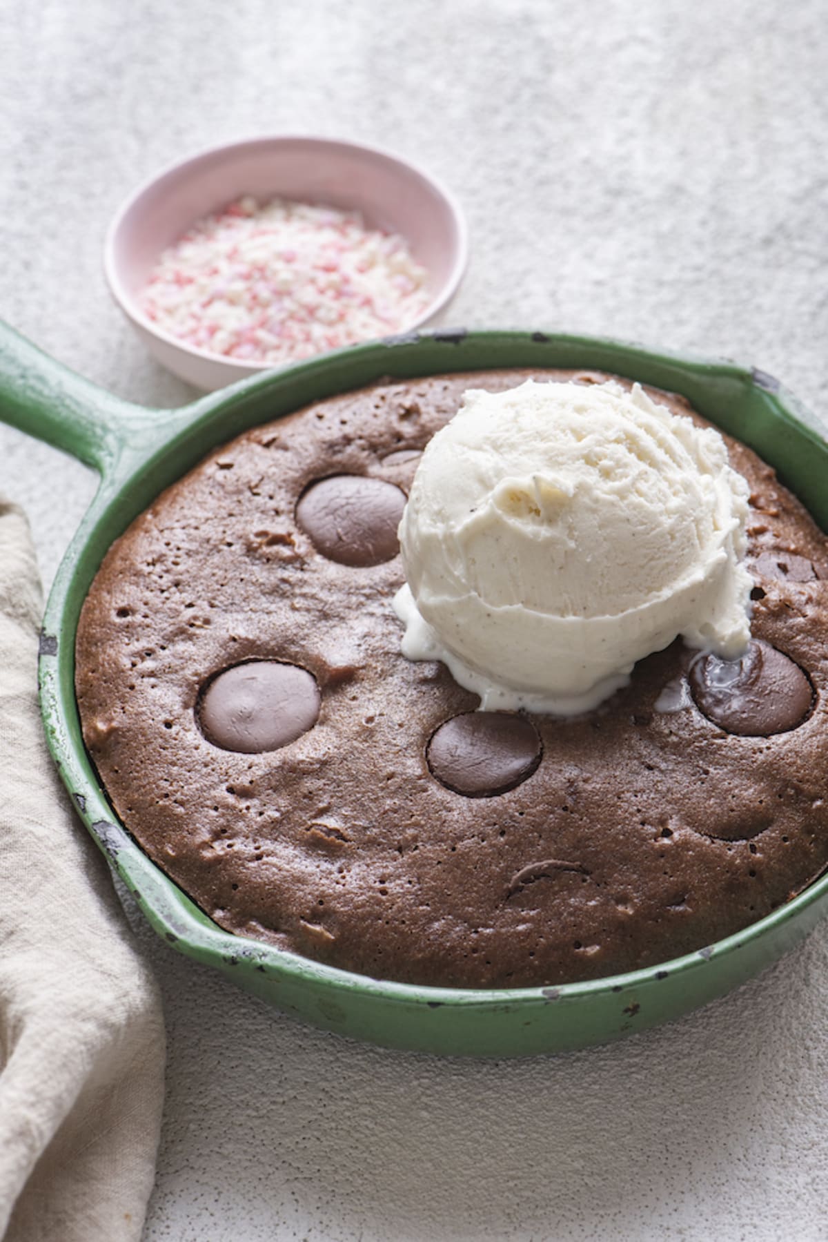 Skillet Mexican Brownie