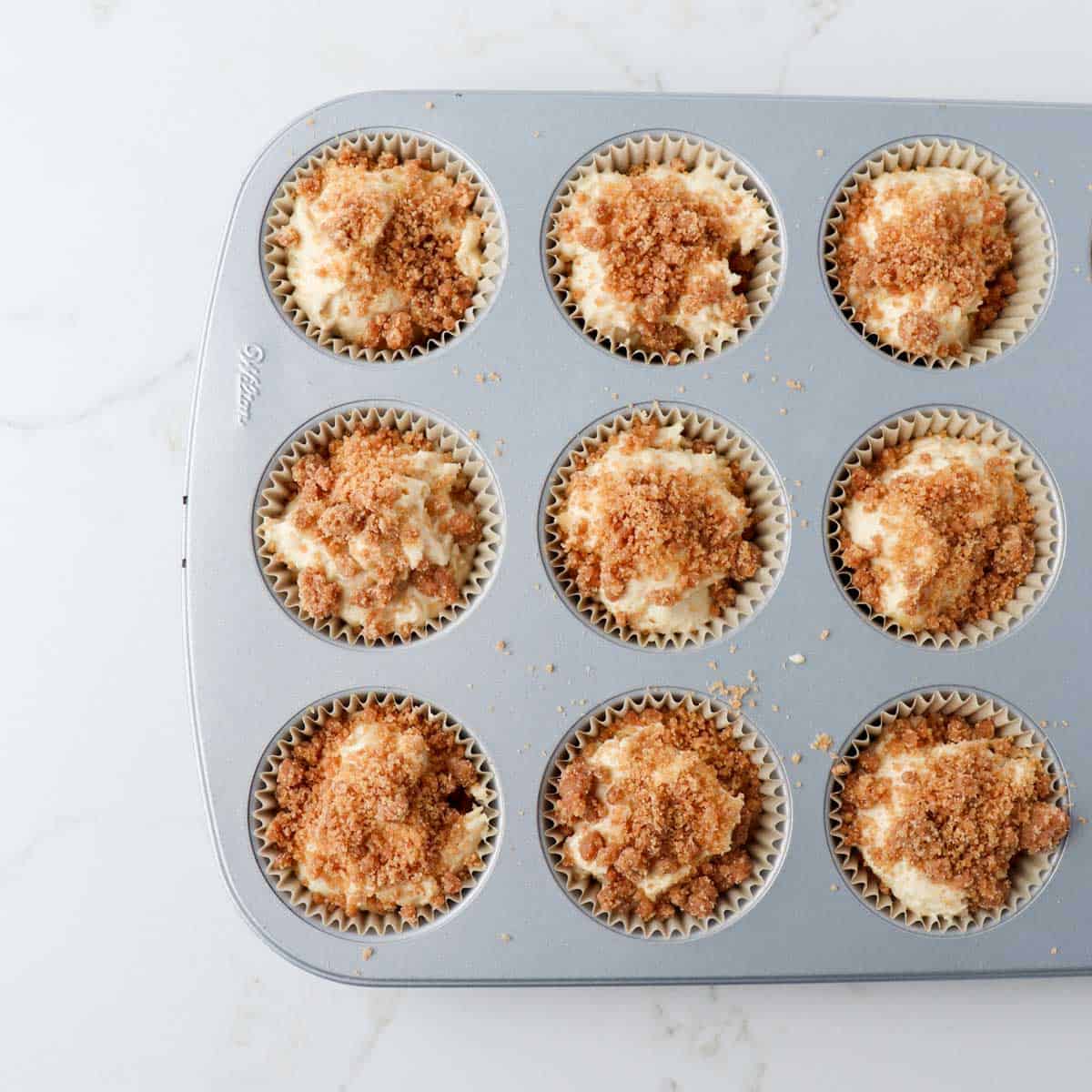 Banana Coffee Cake Muffins