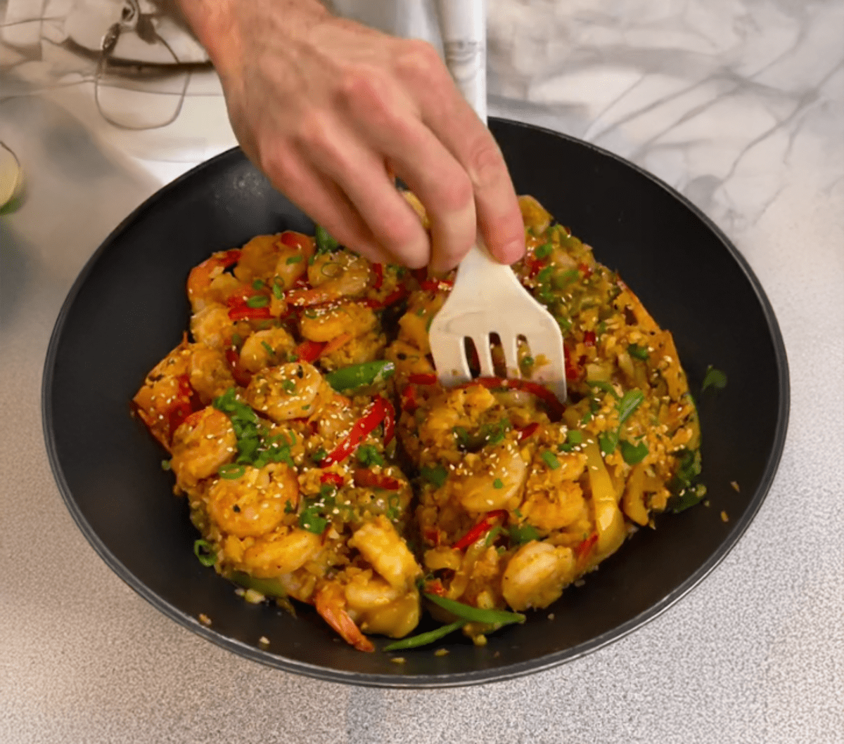 Spicy Shrimp Stir-Fry Meal Prep