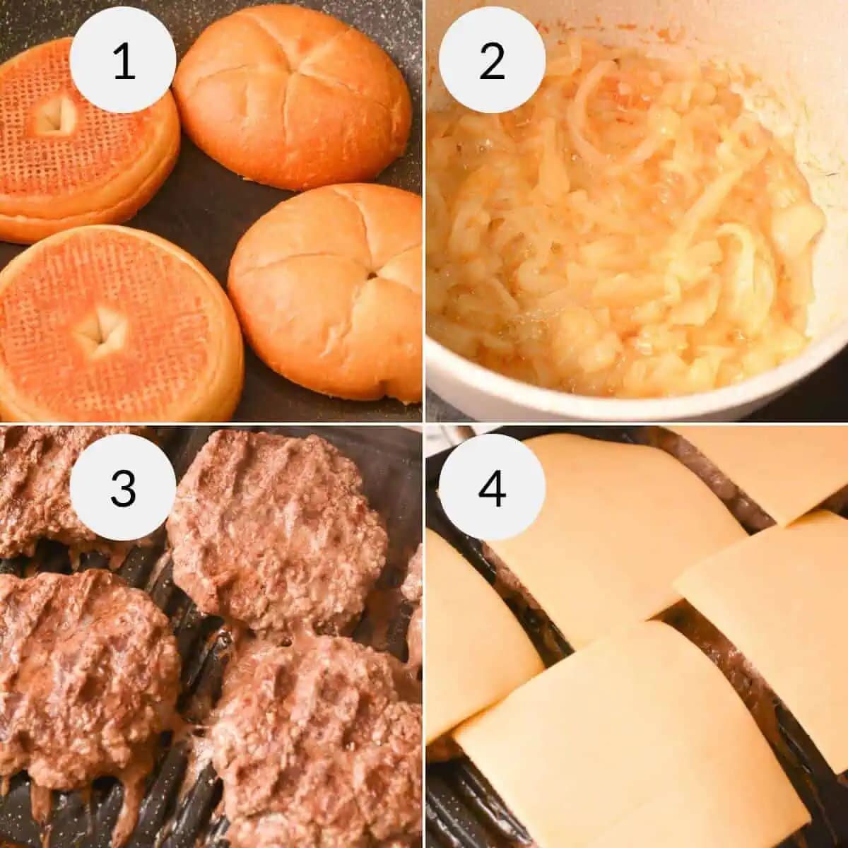 Caramelized Onion Burger