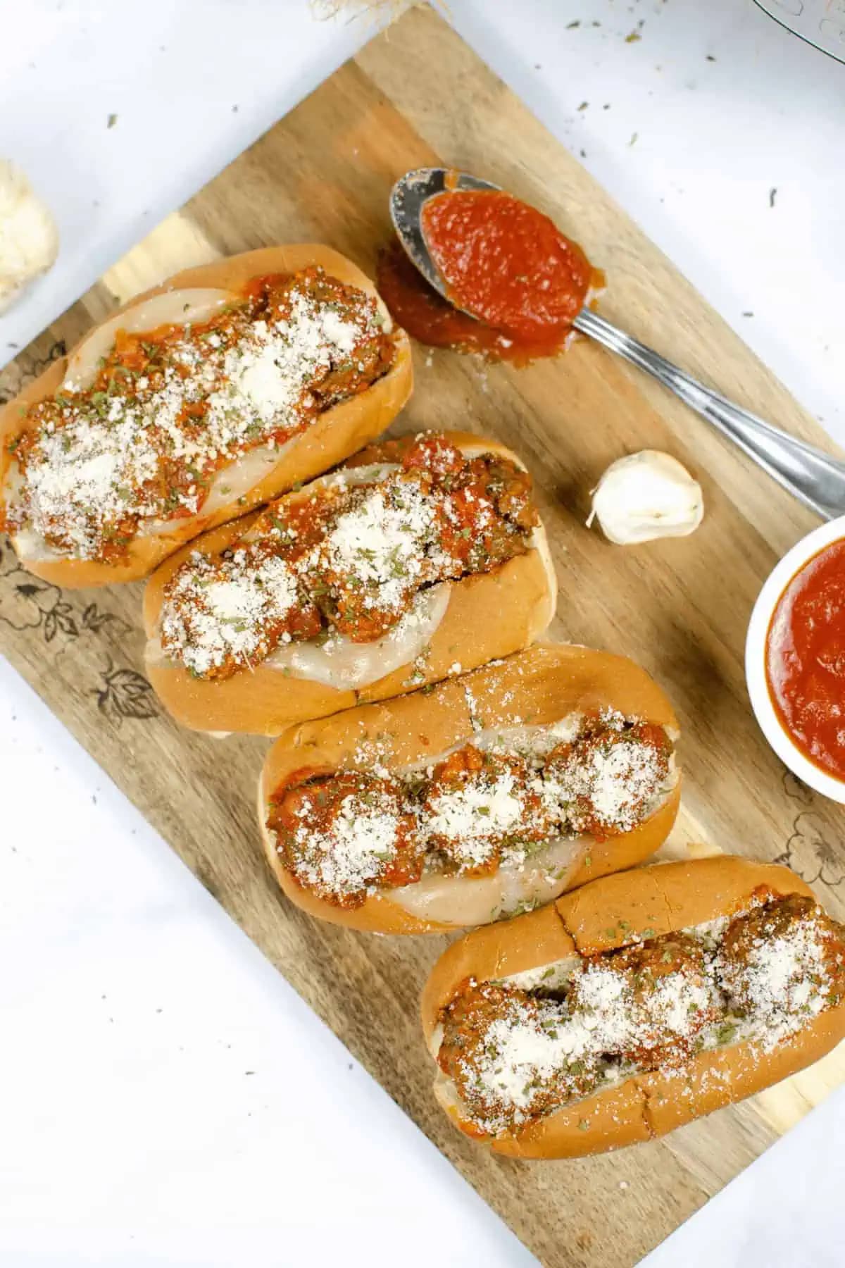 Instant Pot Meatball Subs