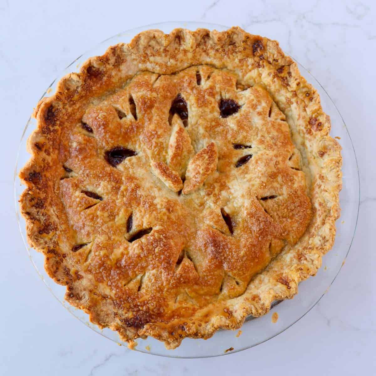 Brown Sugar Vanilla Apple Pie