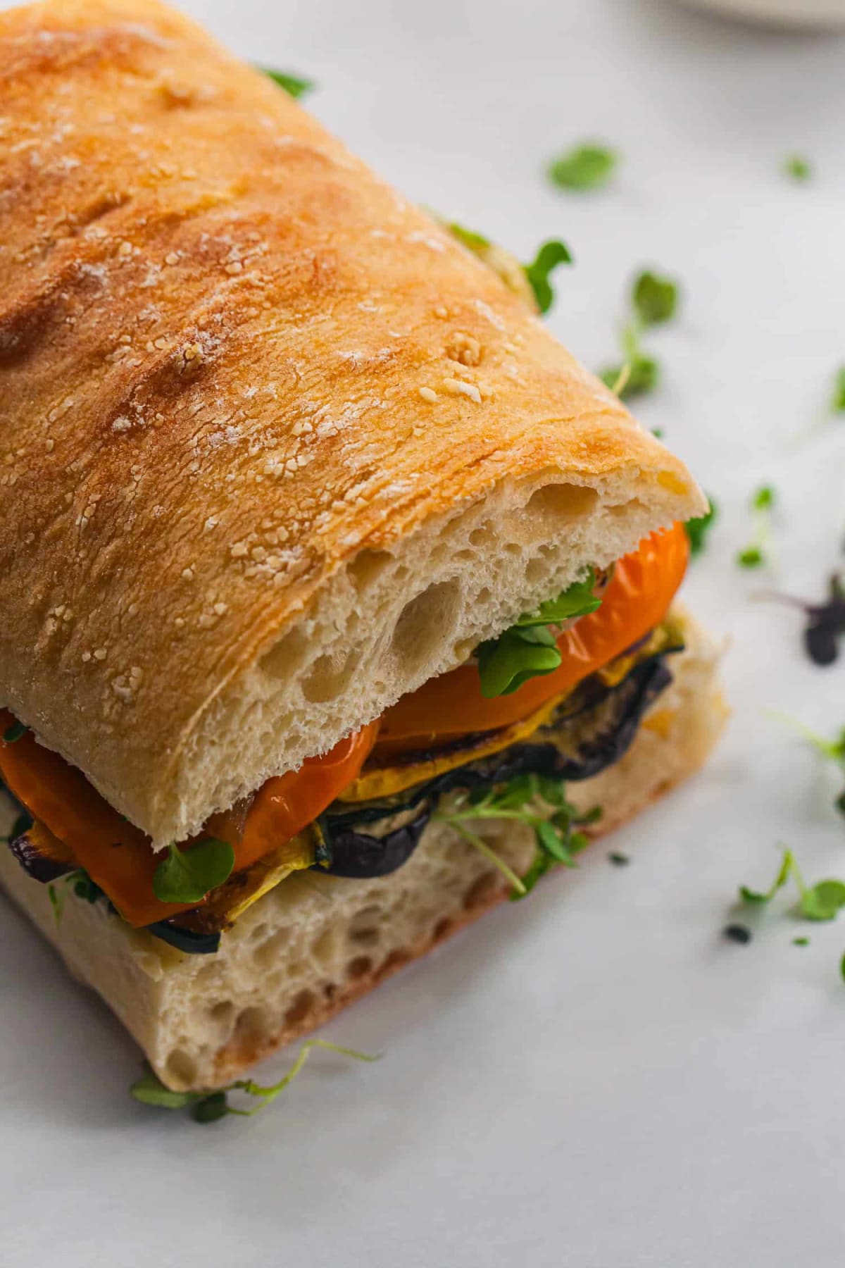 Roasted Veggie Sandwich