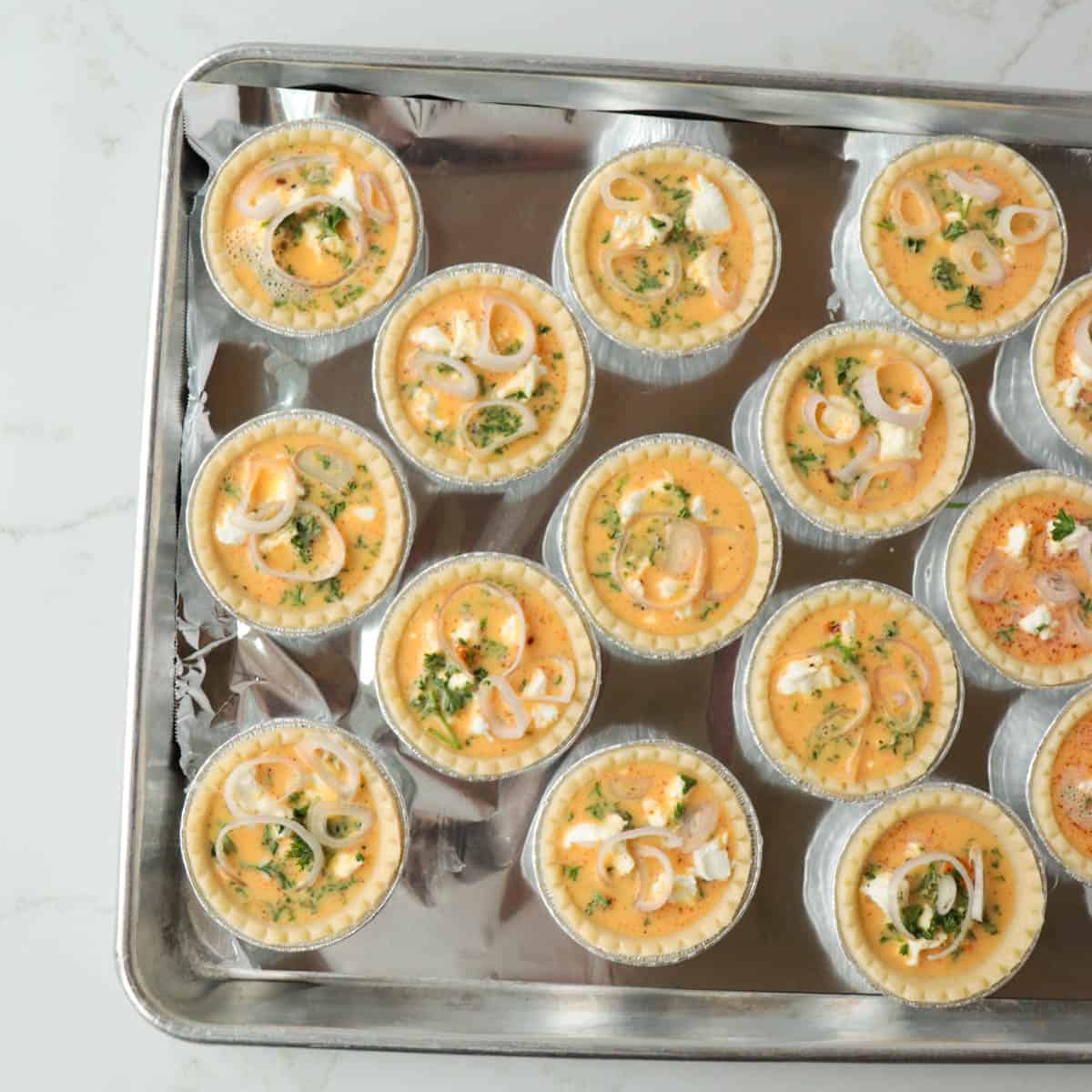 Sweet Potato Goat Cheese Quiche