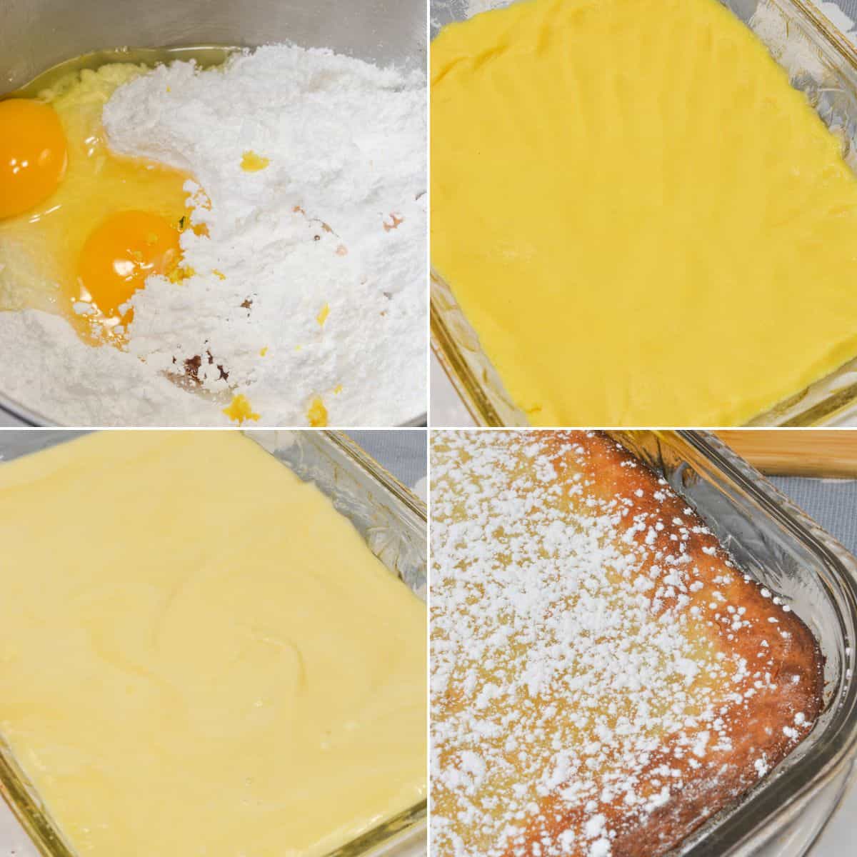 Cake Mix Lemon Bars