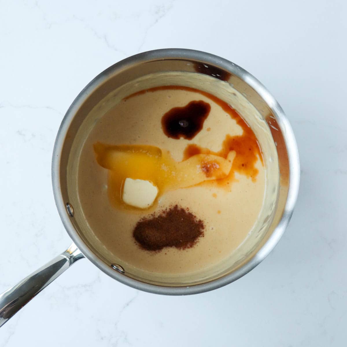 Eggnog Custard Donuts