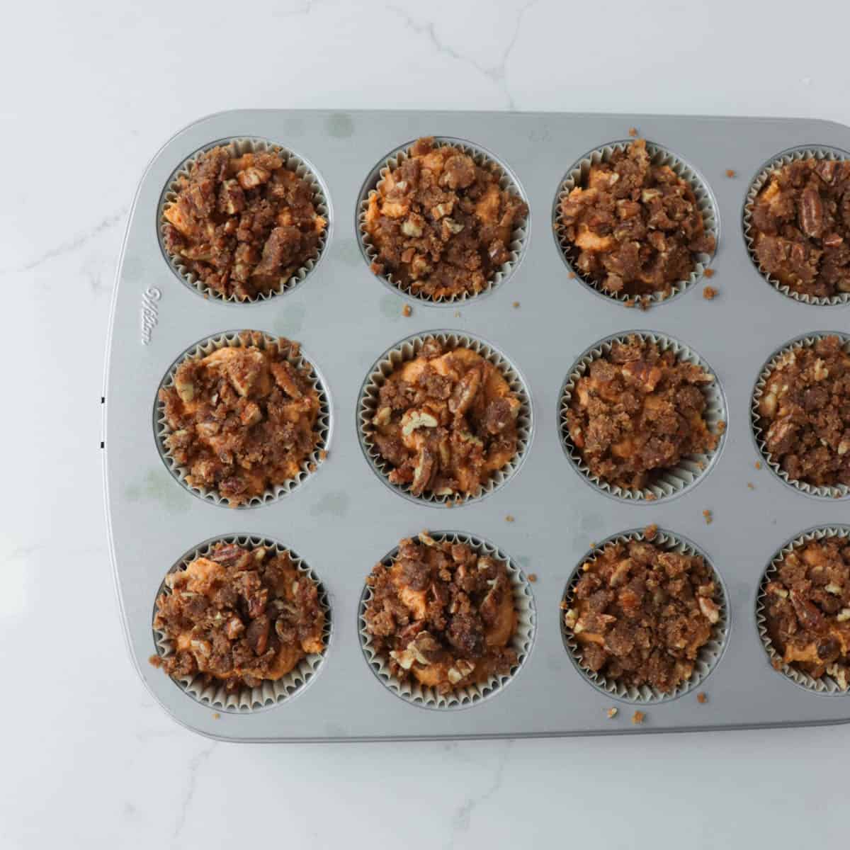 Pumpkin Pecan Muffins