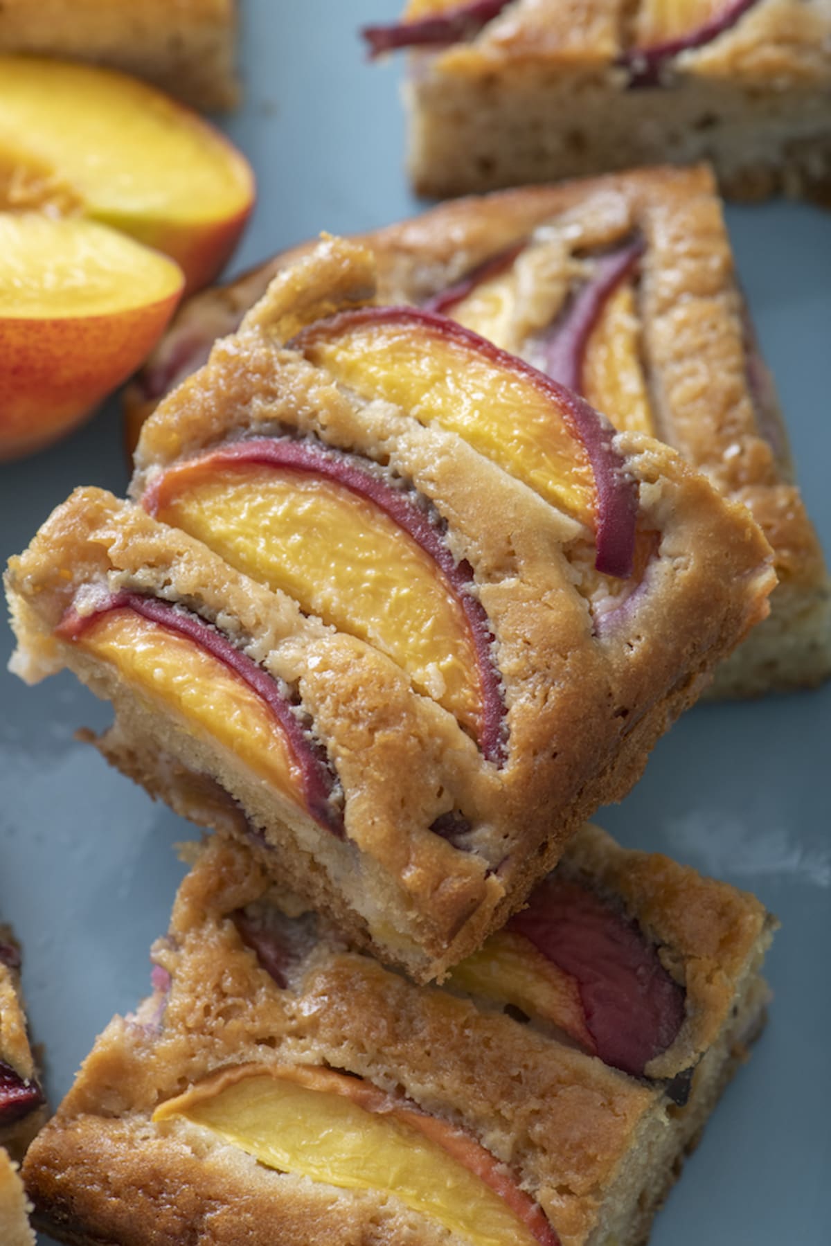 Peach Snack Cake