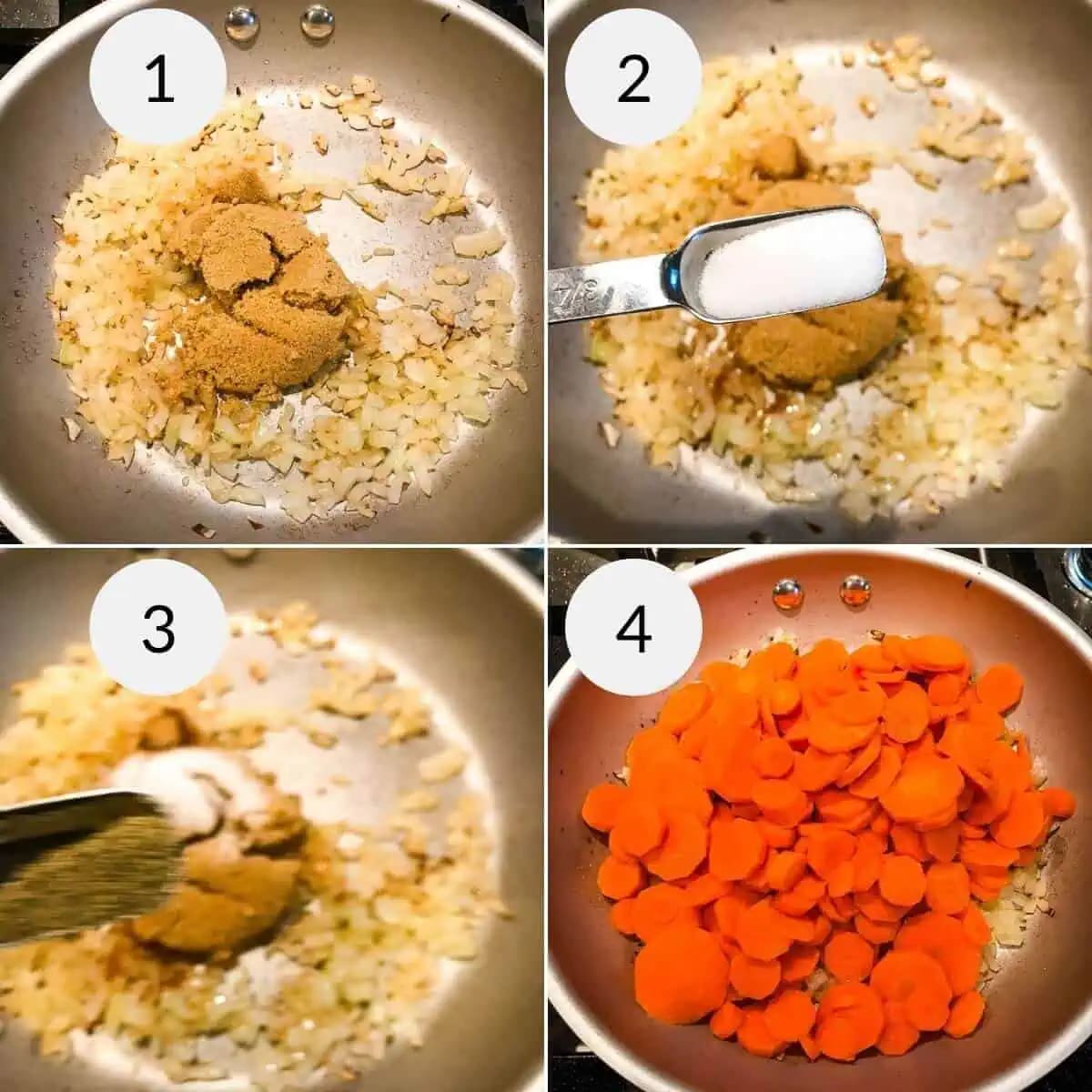 Brown Sugar Carrots with Bacon