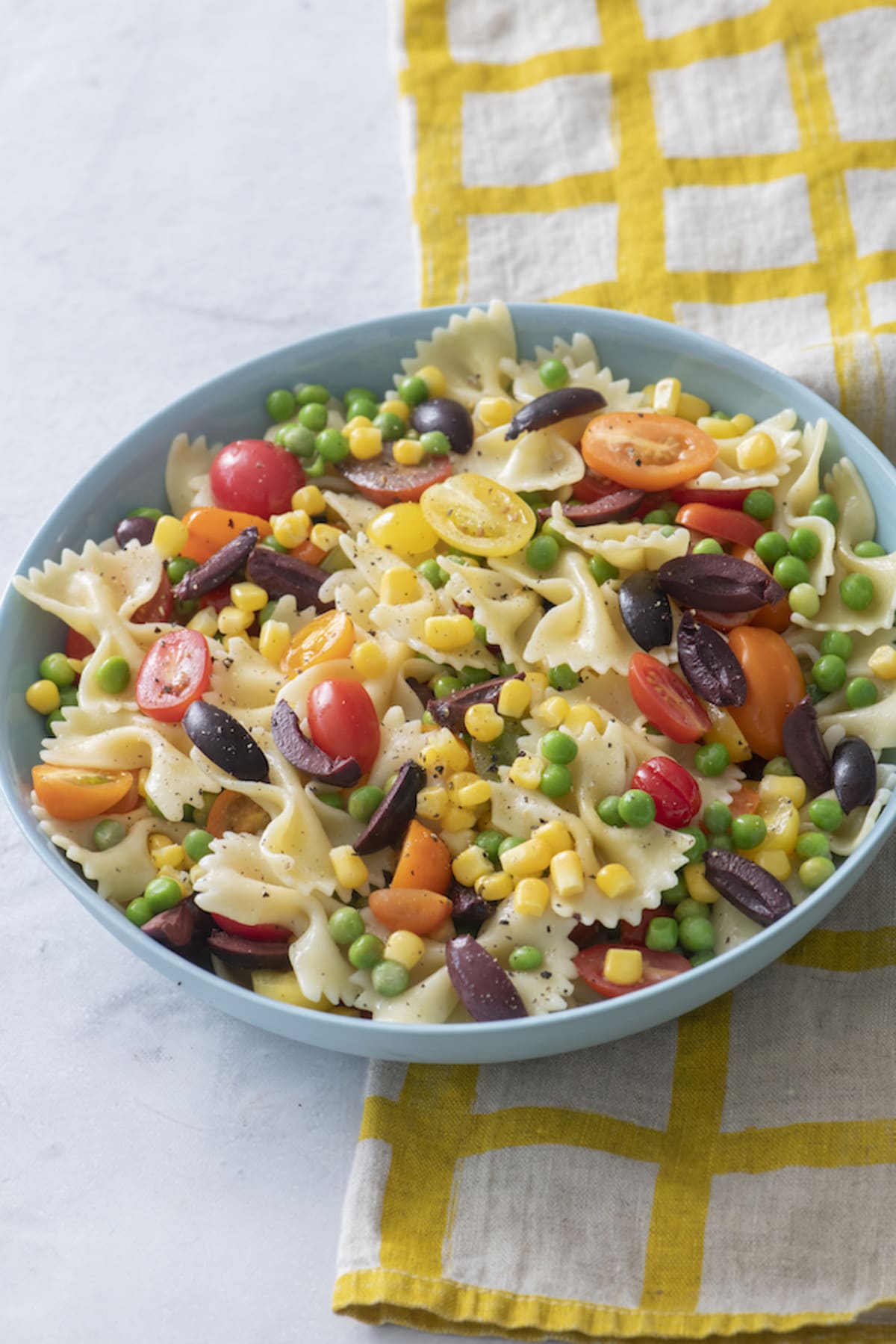 Summer Succotash Pasta Salad