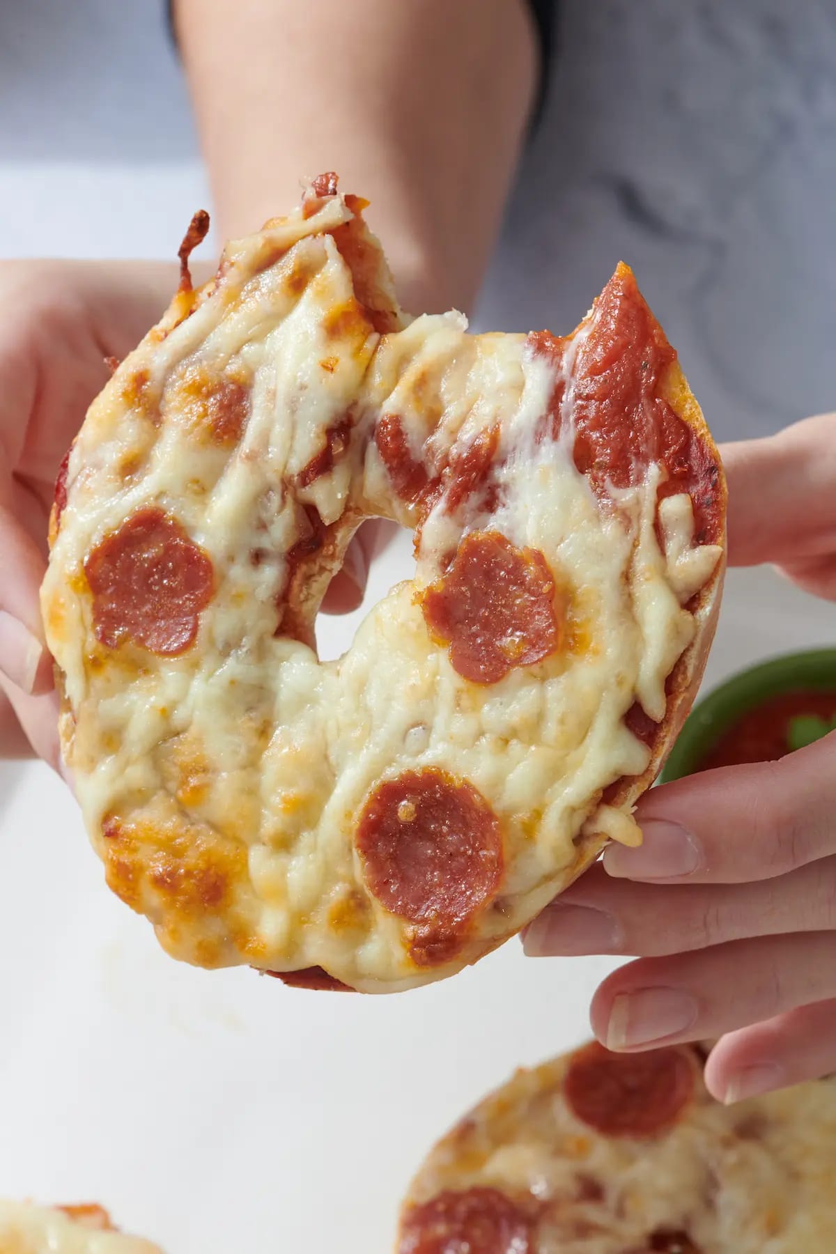 Homemade Pizza Bagels
