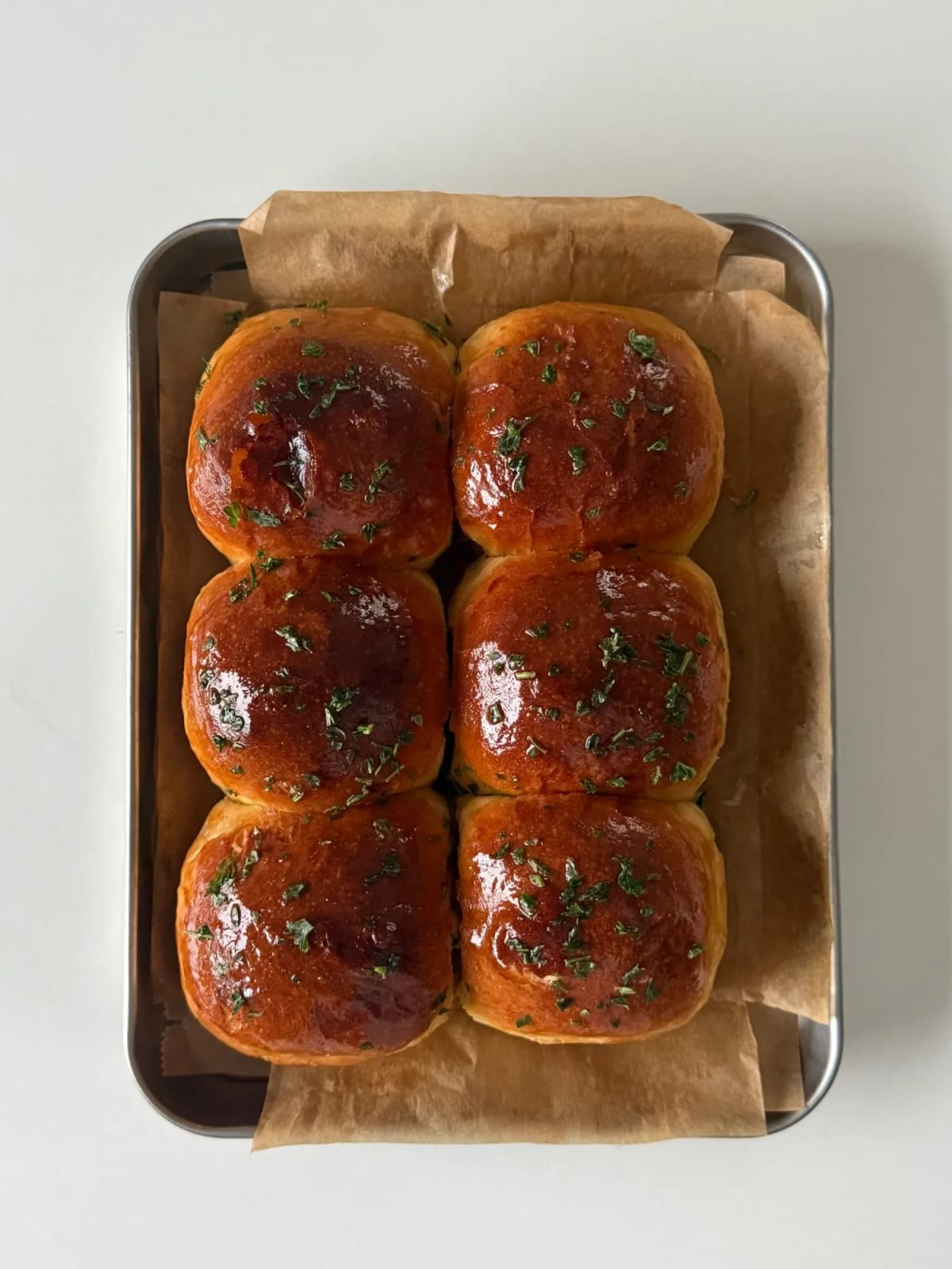 Homemade Brioche Hawaiian Slider Buns