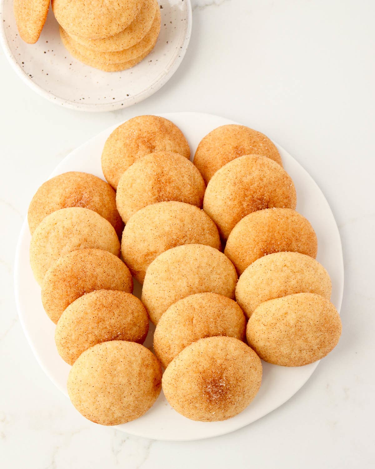 Soft Snickerdoodle Cookies (without cream of tartar)