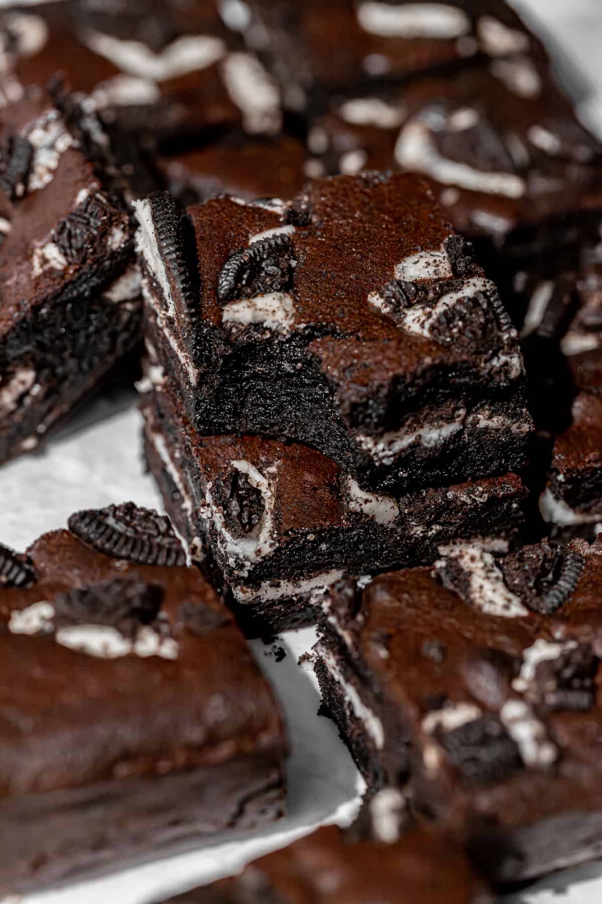Decadent Oreo Brownies