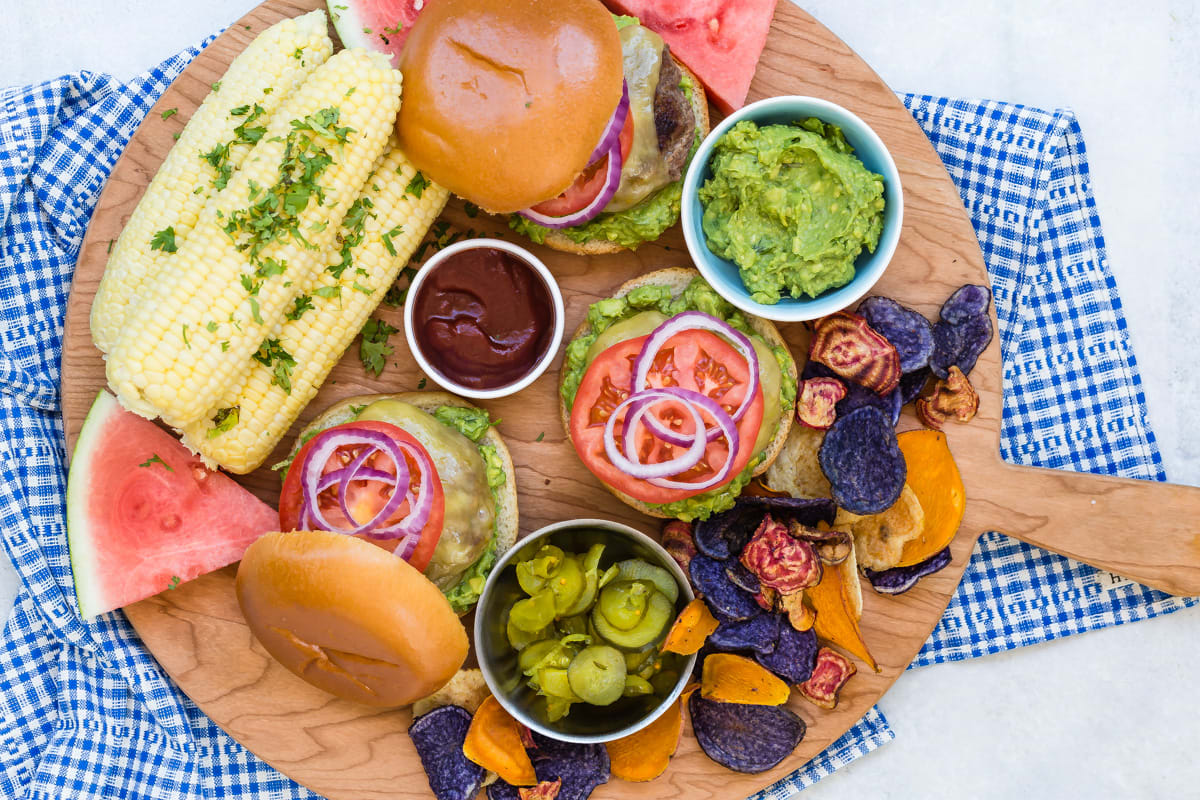 Guacamole Cheeseburger