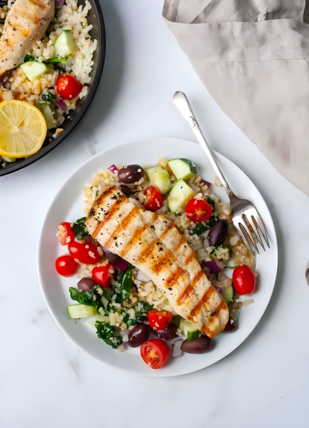 Whole30 Greek Chicken Skillet