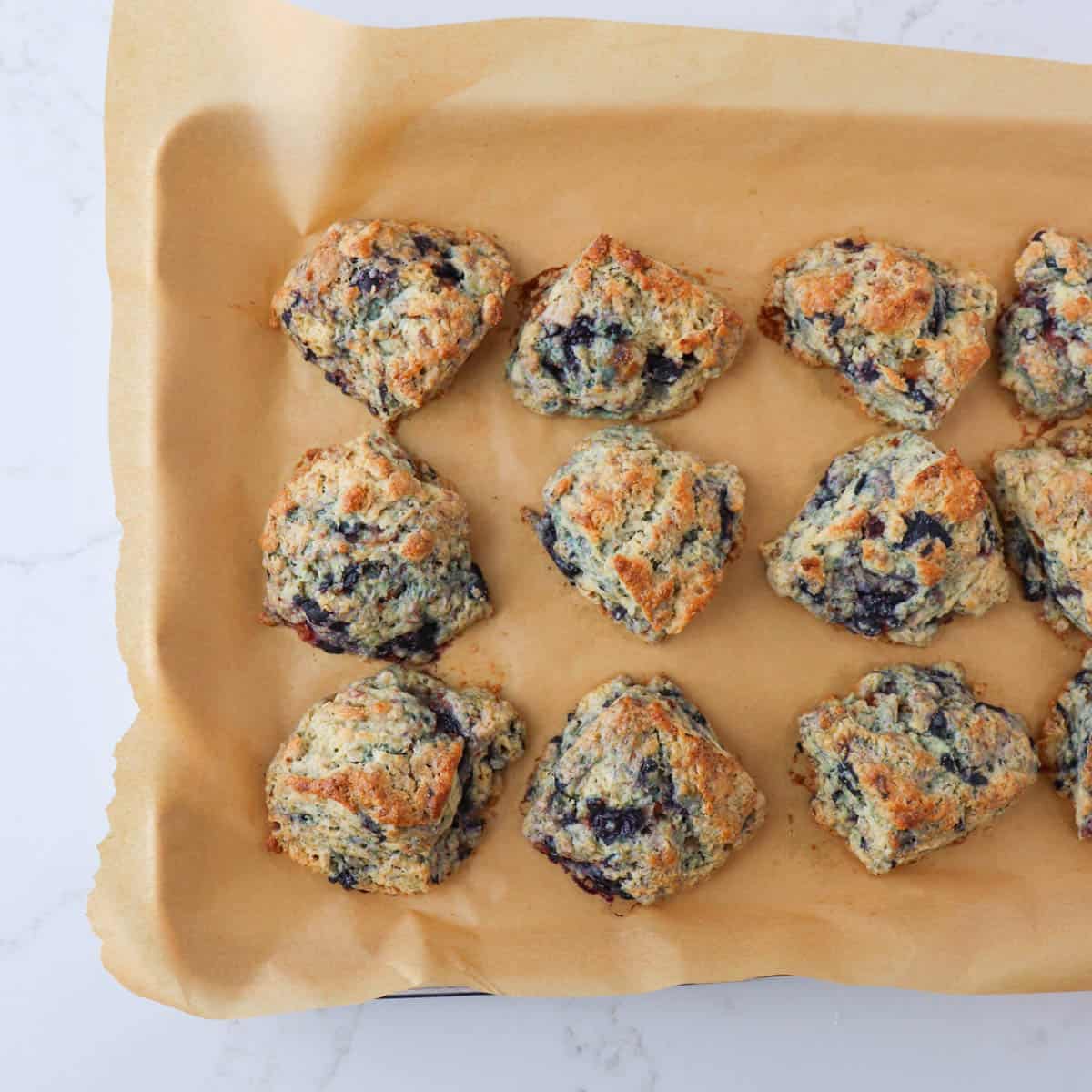 Blueberry Brown Butter Scones