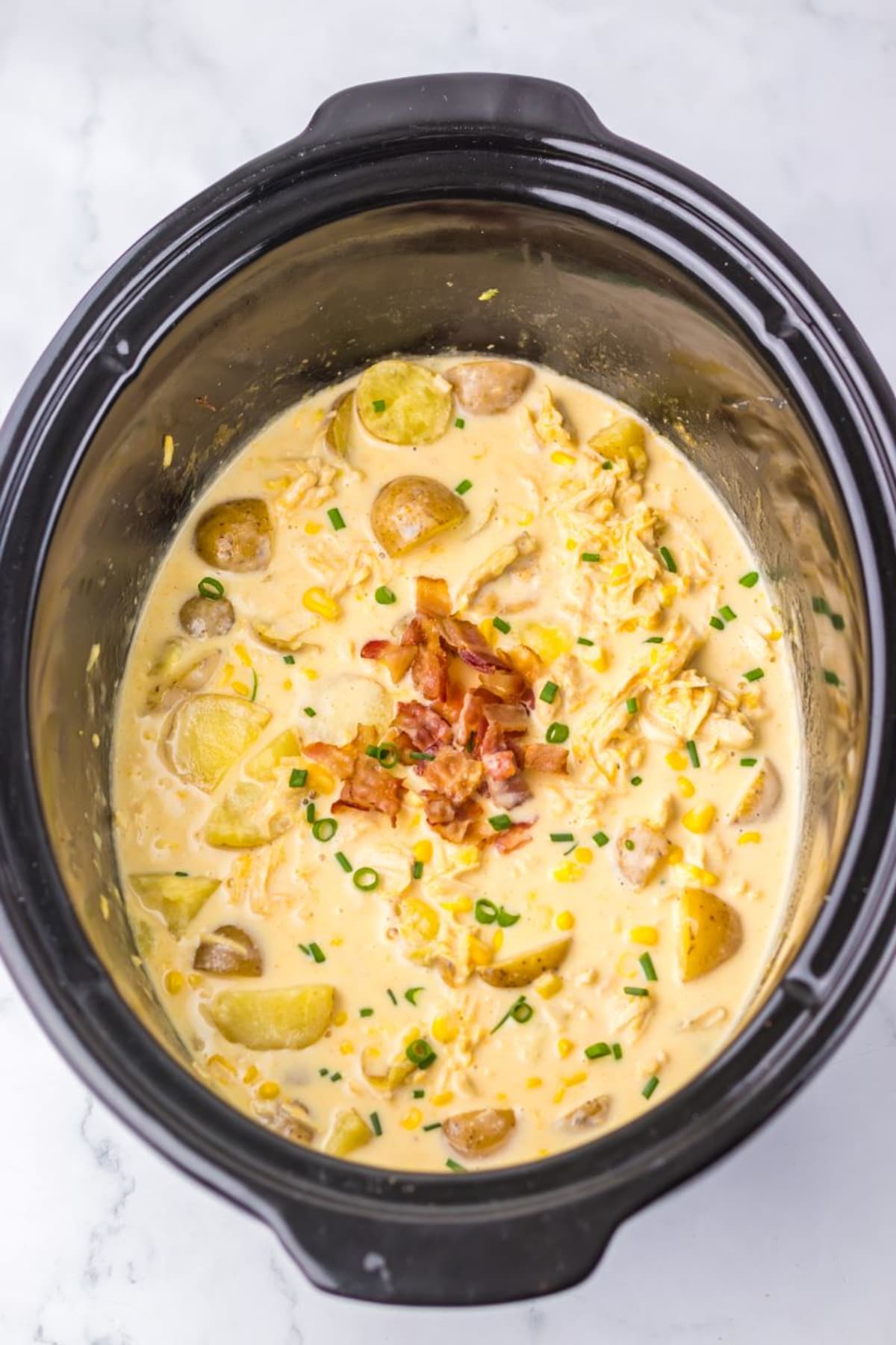 Slow Cooker Chicken Corn Chowder