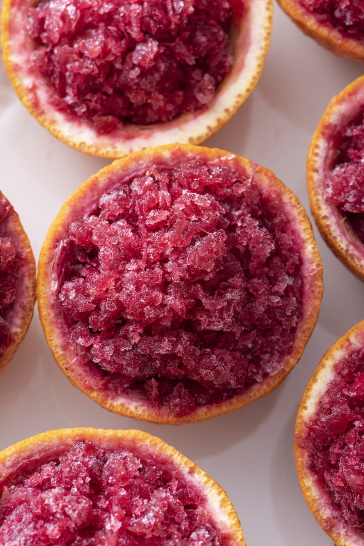 Blood Orange Granita
