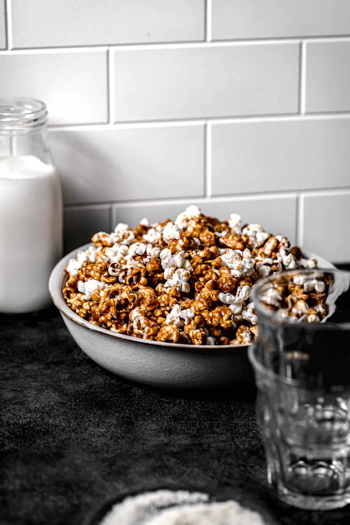 Homemade Salted Caramel Popcorn