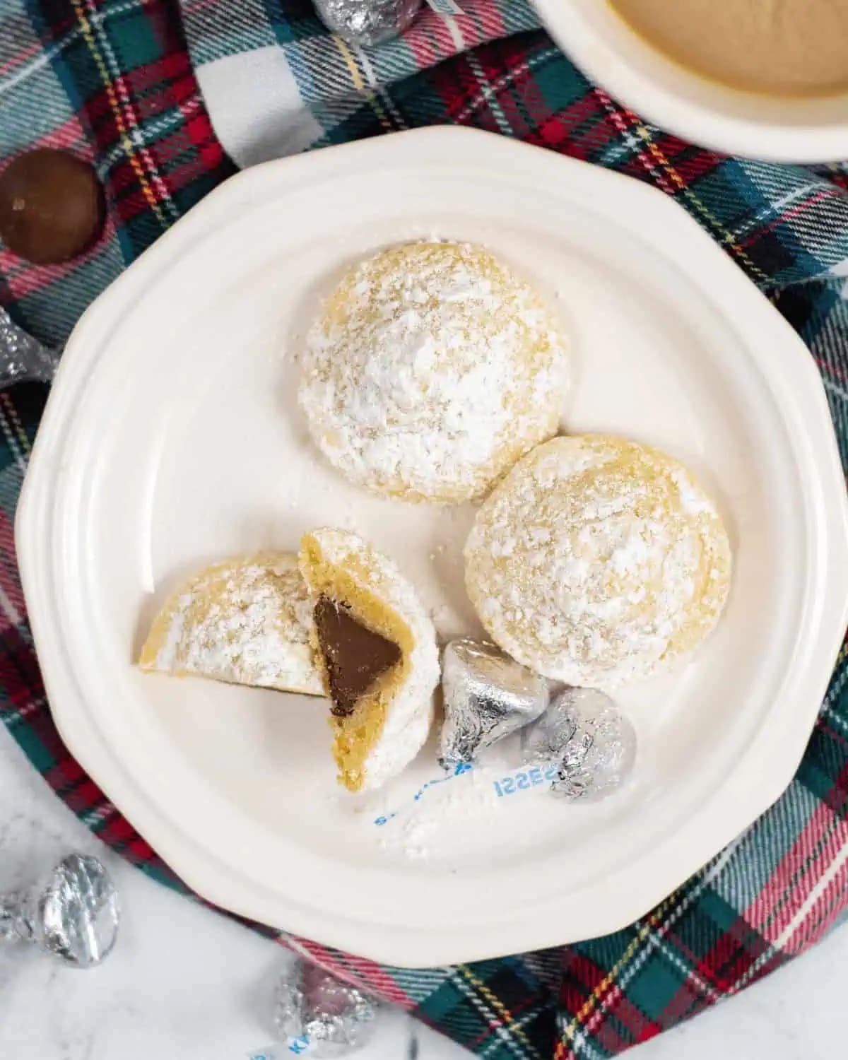 Hershey Kiss Sugar Cookies